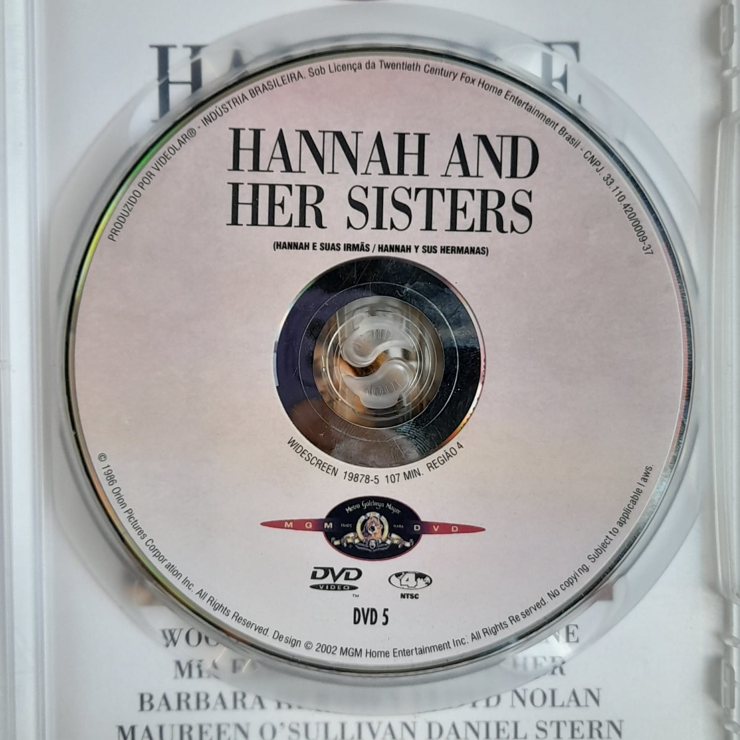 DVD Hannah e suas Irmãs - Imagem 3
