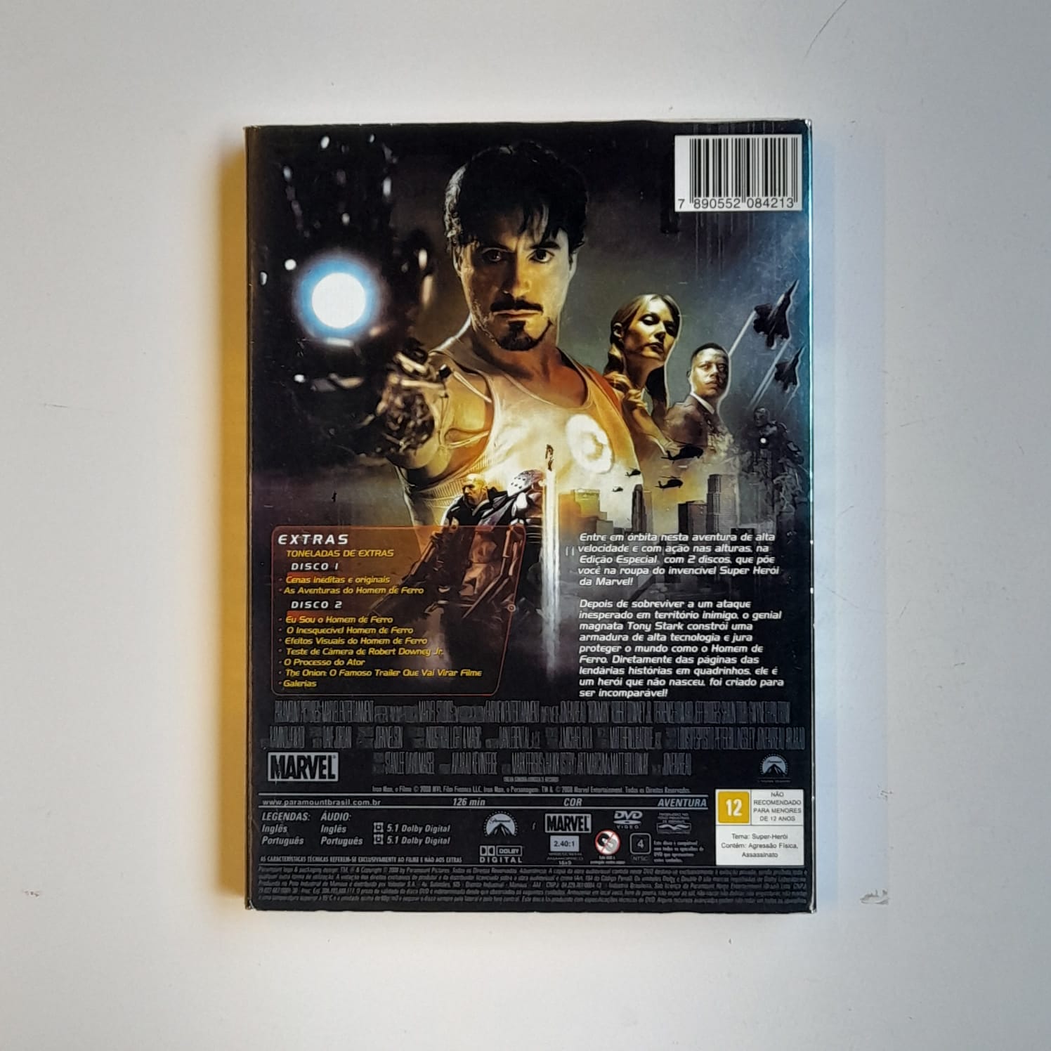 DVD Homem de Ferro - Edição Especial (Duplo) - Imagem 2