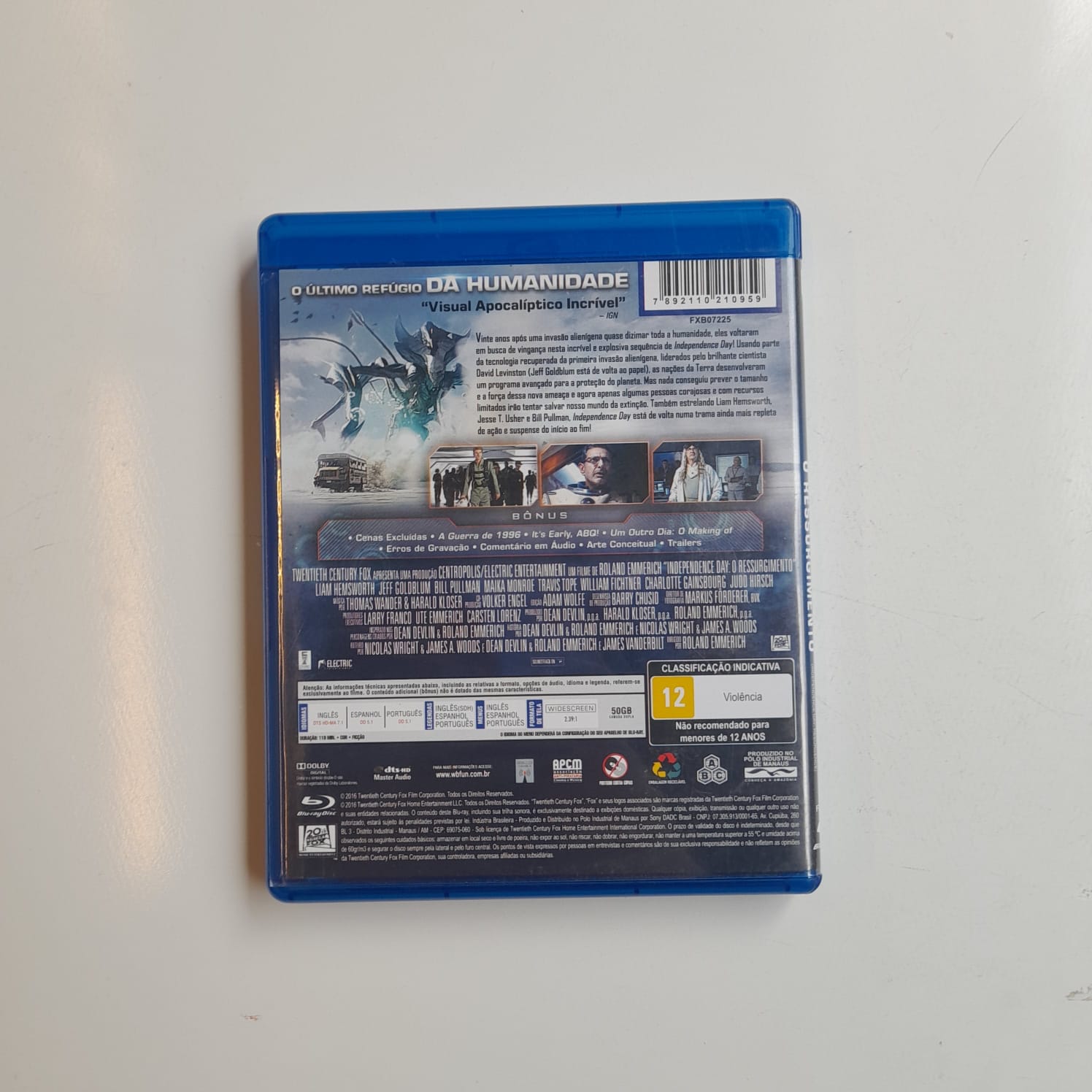 Blu-Ray Independence Day - O Ressurgimento - Imagem 2