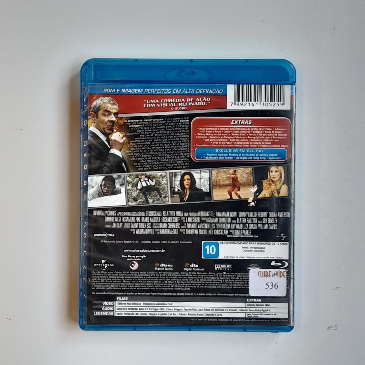 Blu-Ray O Retorno de Johnny English - Imagem 3