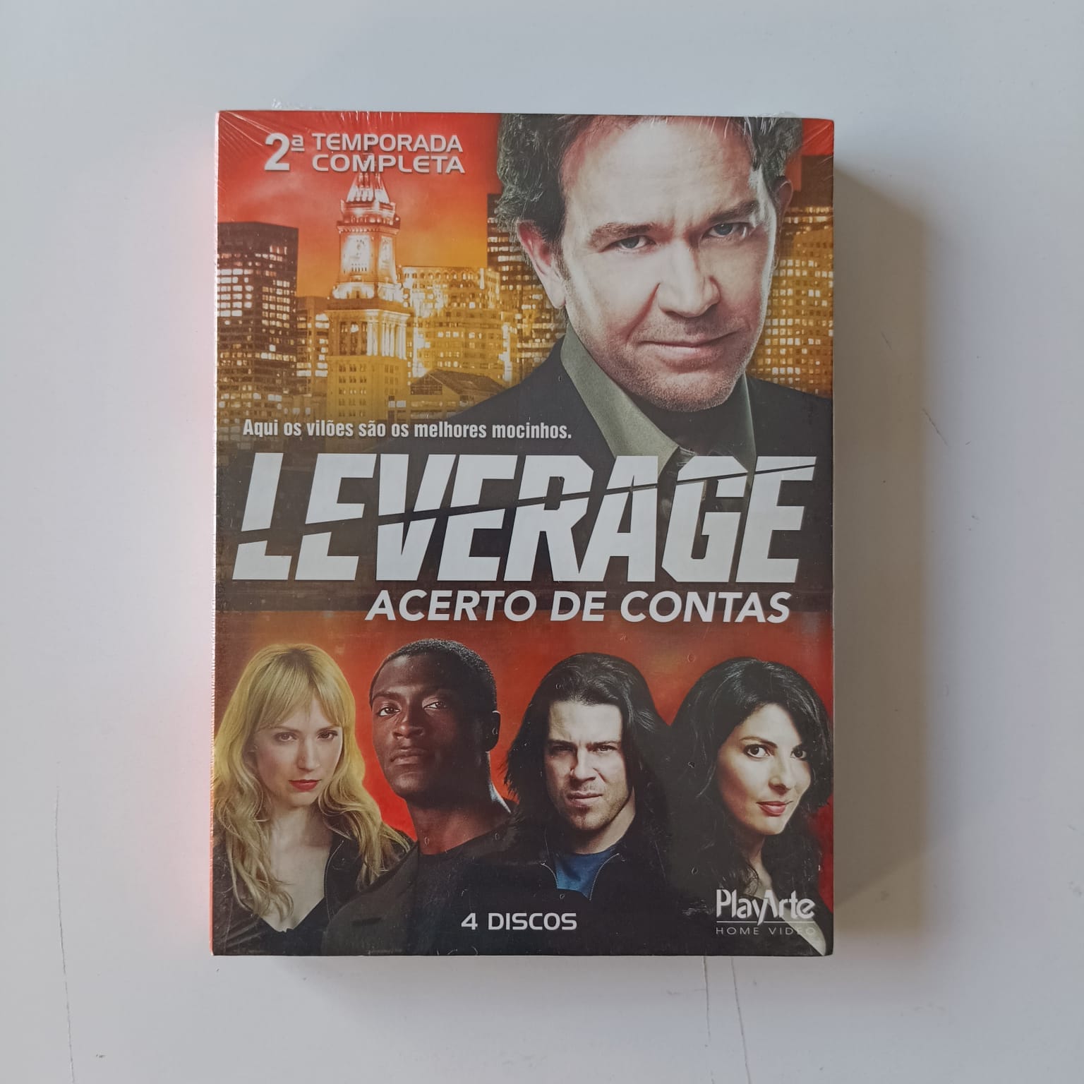DVD Leverage - Acerto de Contas - Temporadas 1 e 2 - Lacrado - Imagem 3