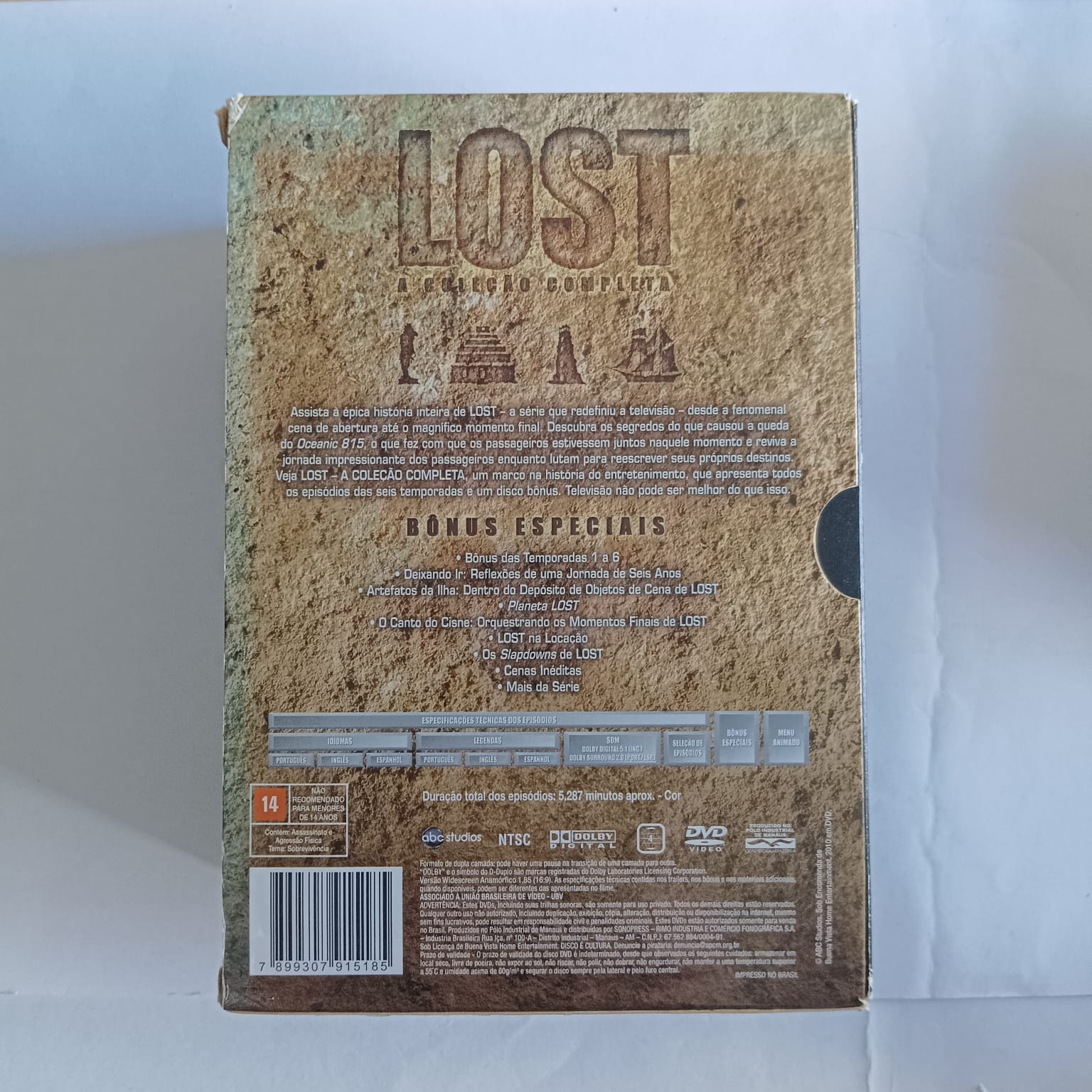 Box DVD Lost - A Coleção Completa - 38 Discos - Imagem 2