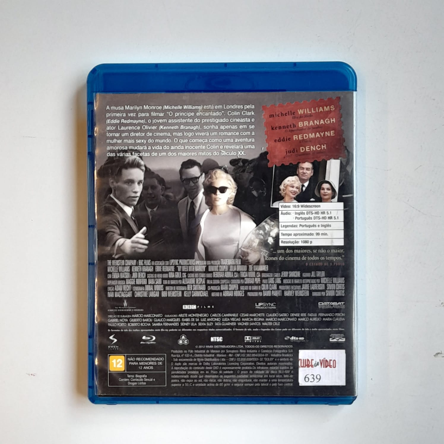 Blu-Ray Sete Dias com Marilyn - Imagem 2