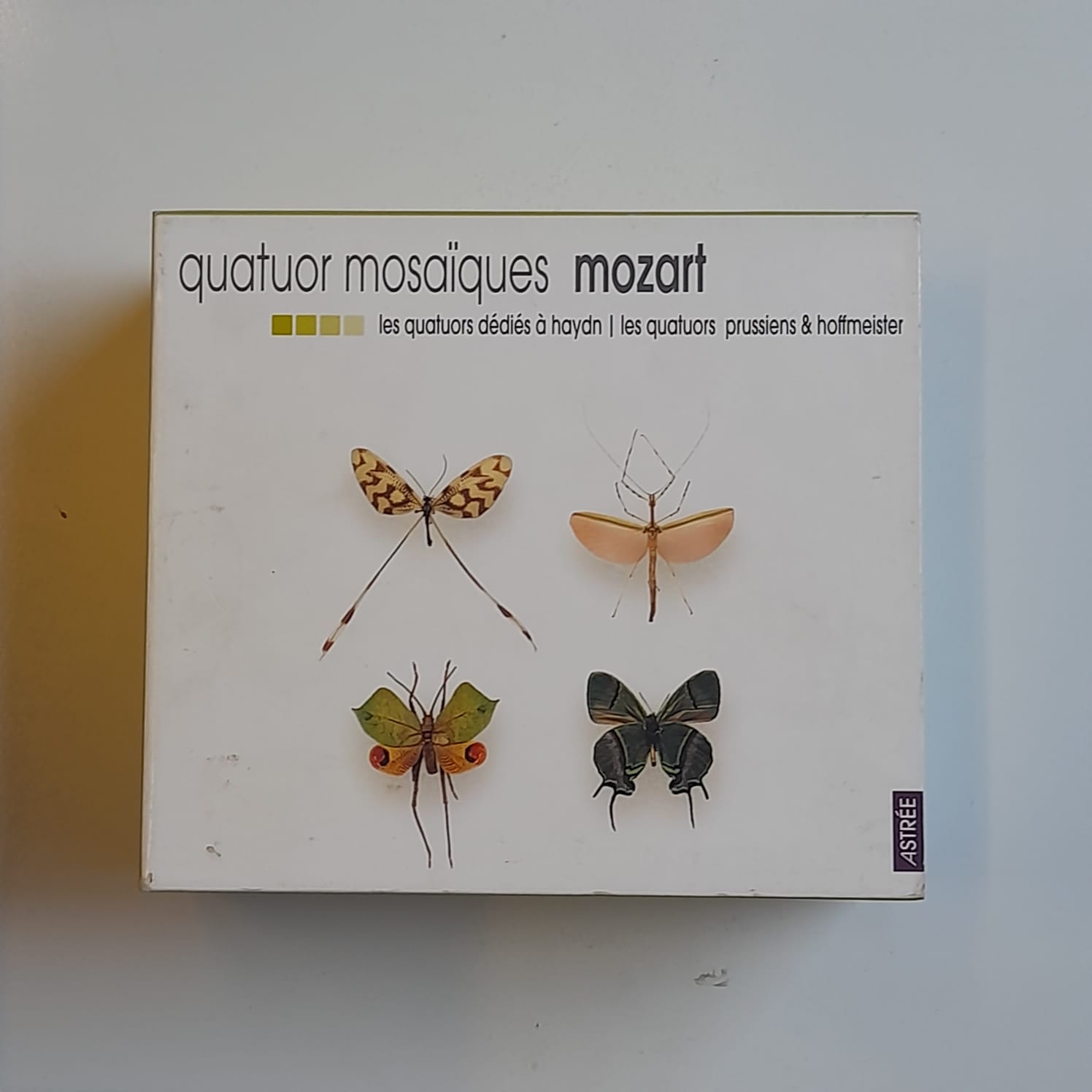 Box (5 CDs) Mozart - Quartuor Mosaiiques Dédiés á Haydn / Prussiens & Hoffmeister - Importado