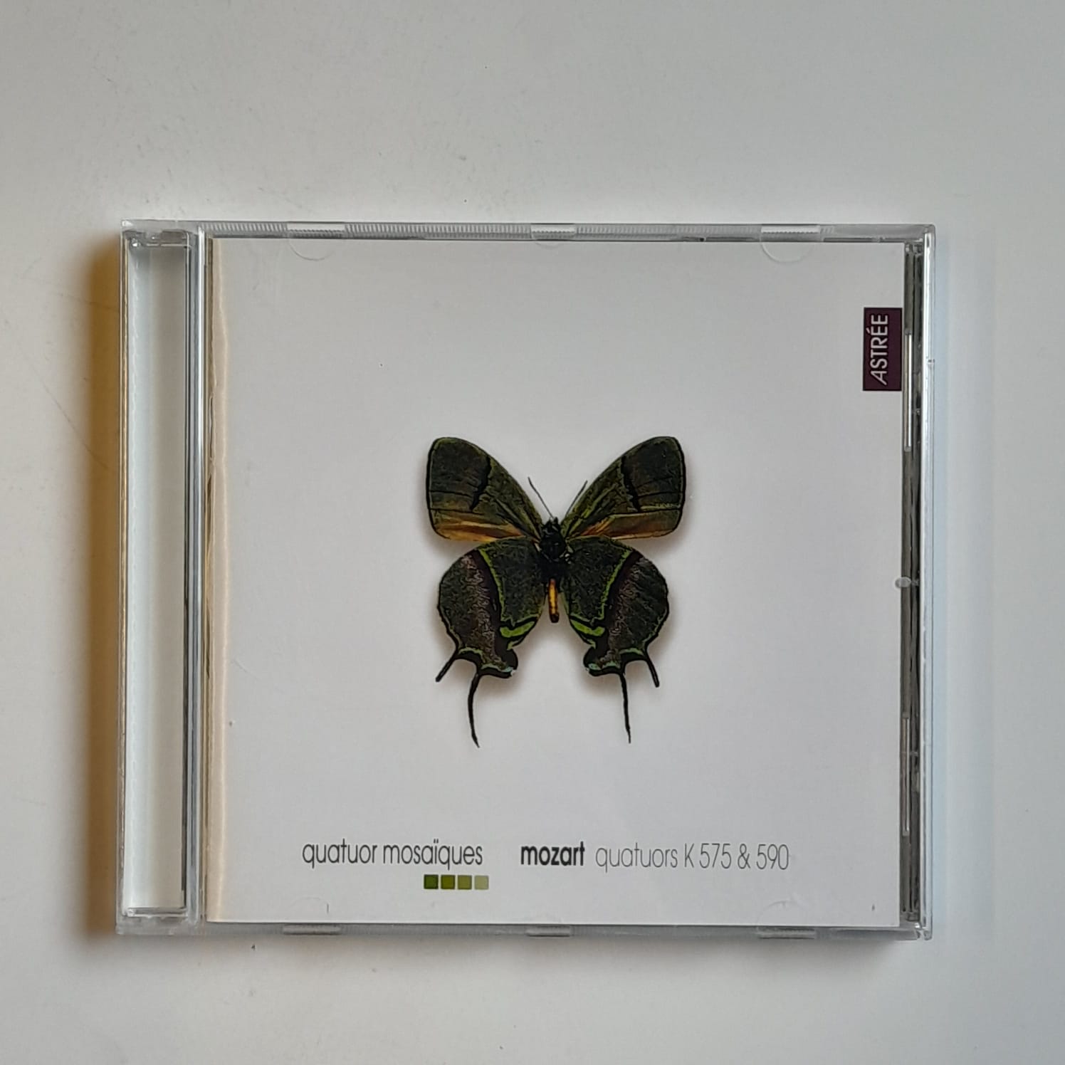 Box (5 CDs) Mozart - Quartuor Mosaiiques Dédiés á Haydn / Prussiens & Hoffmeister - Importado - Imagem 6