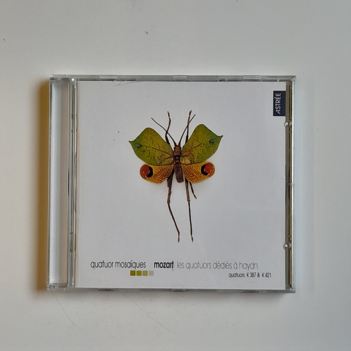 Box (5 CDs) Mozart - Quartuor Mosaiiques Dédiés á Haydn / Prussiens & Hoffmeister - Importado - Imagem 3