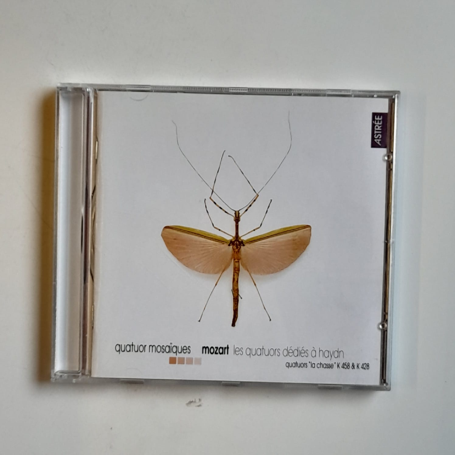 Box (5 CDs) Mozart - Quartuor Mosaiiques Dédiés á Haydn / Prussiens & Hoffmeister - Importado - Imagem 15
