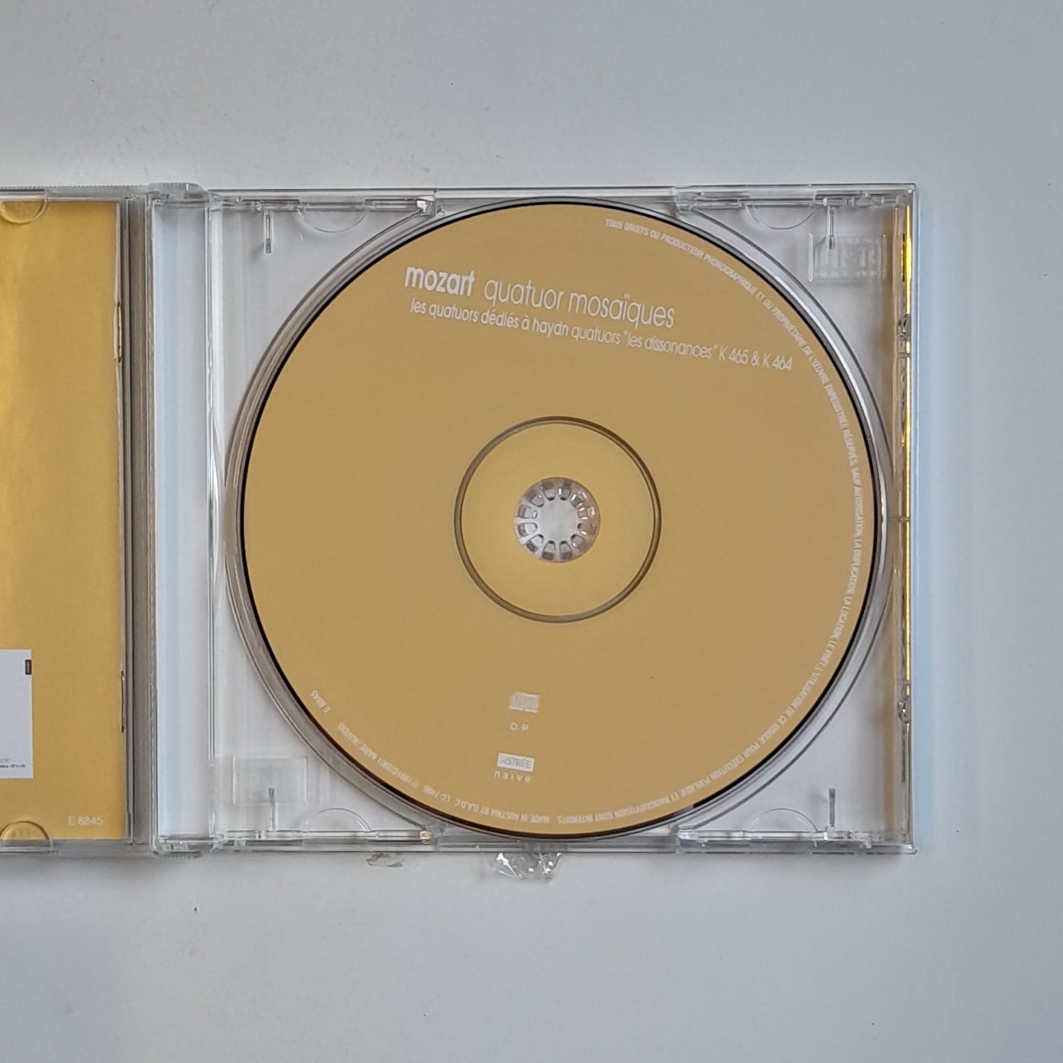 Box (5 CDs) Mozart - Quartuor Mosaiiques Dédiés á Haydn / Prussiens & Hoffmeister - Importado - Imagem 14