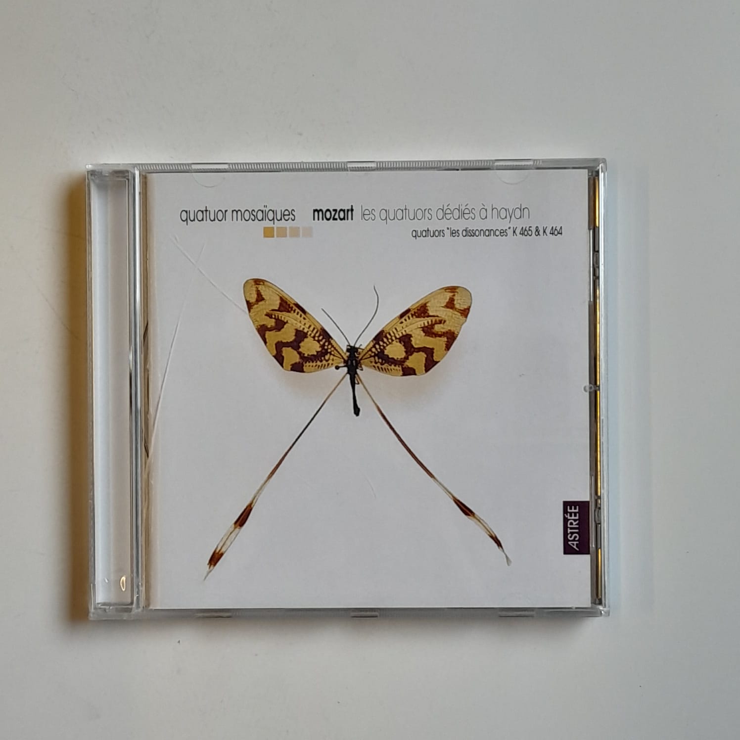 Box (5 CDs) Mozart - Quartuor Mosaiiques Dédiés á Haydn / Prussiens & Hoffmeister - Importado - Imagem 12