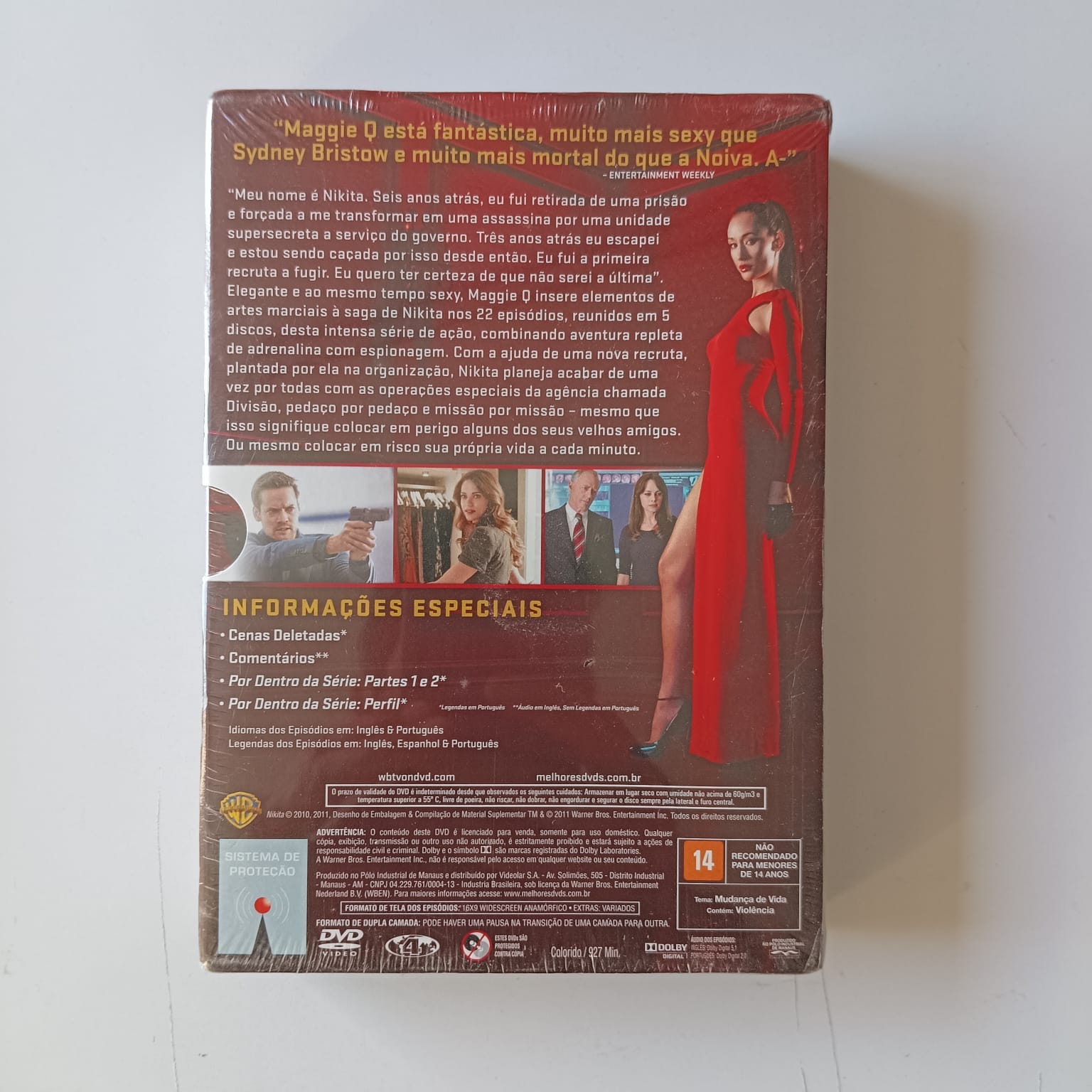 DVD Nikita - 1a Temporada - Lacrado - Imagem 2