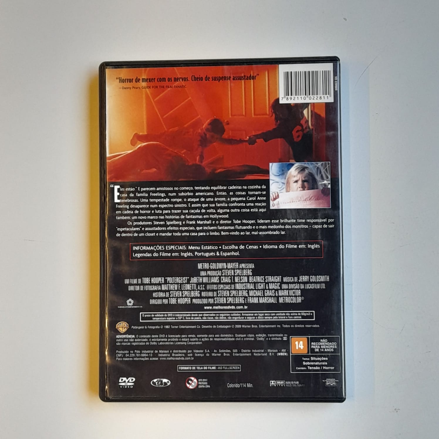 DVD Poltergeist - O Fenômeno - Imagem 2