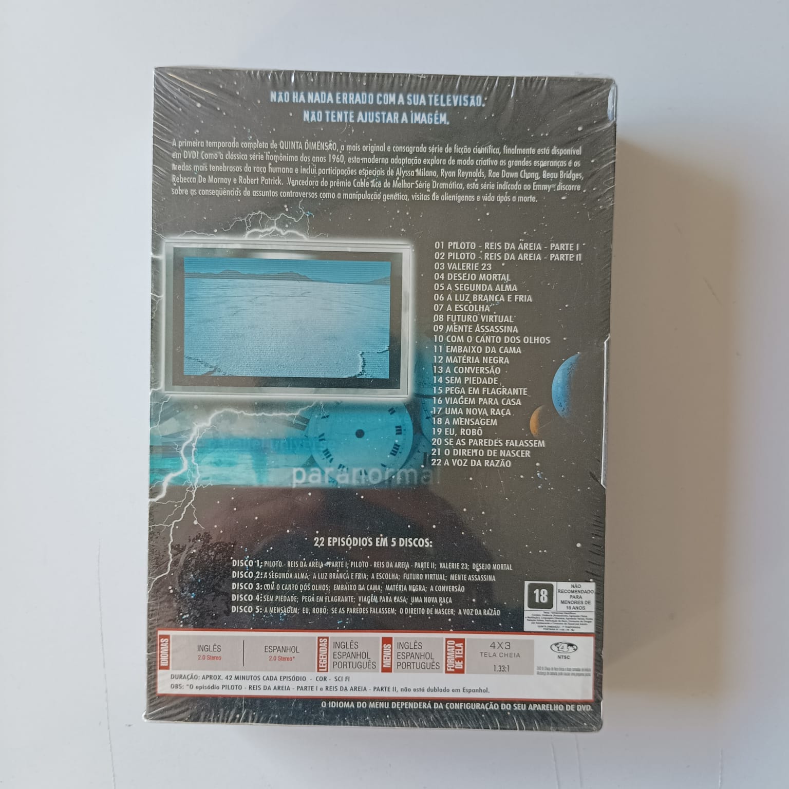 DVD Quinta Dimensão - 1a Temporada - Lacrado - Imagem 2