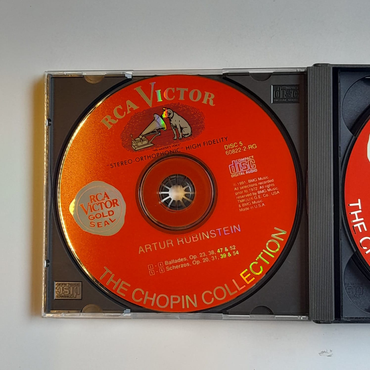Box (4 CDs) Arthur Rubinstein - The Chopin Collection (Disc 5, 6, 7 & 8) - Importado - Imagem 3
