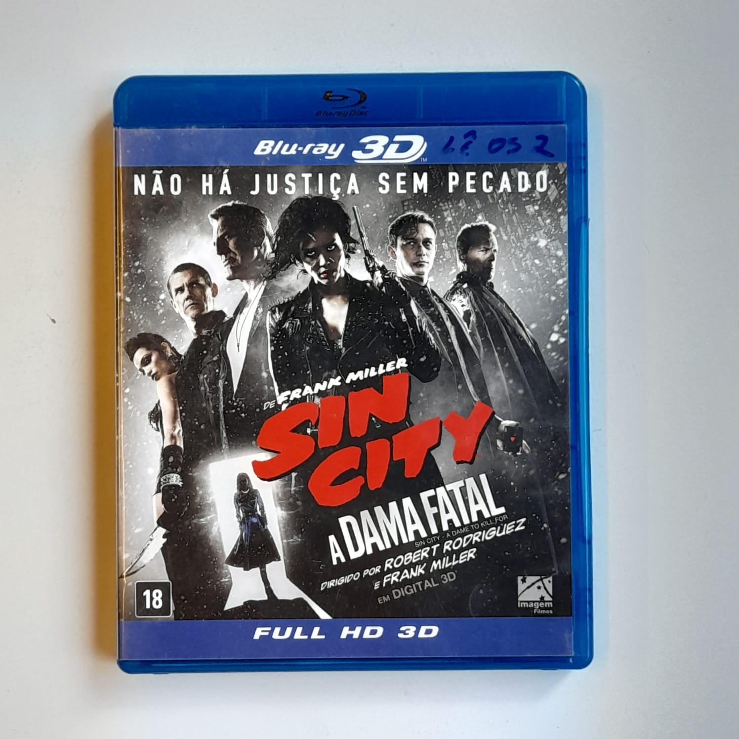 Blu-Ray Sin City: A Dama Fatal