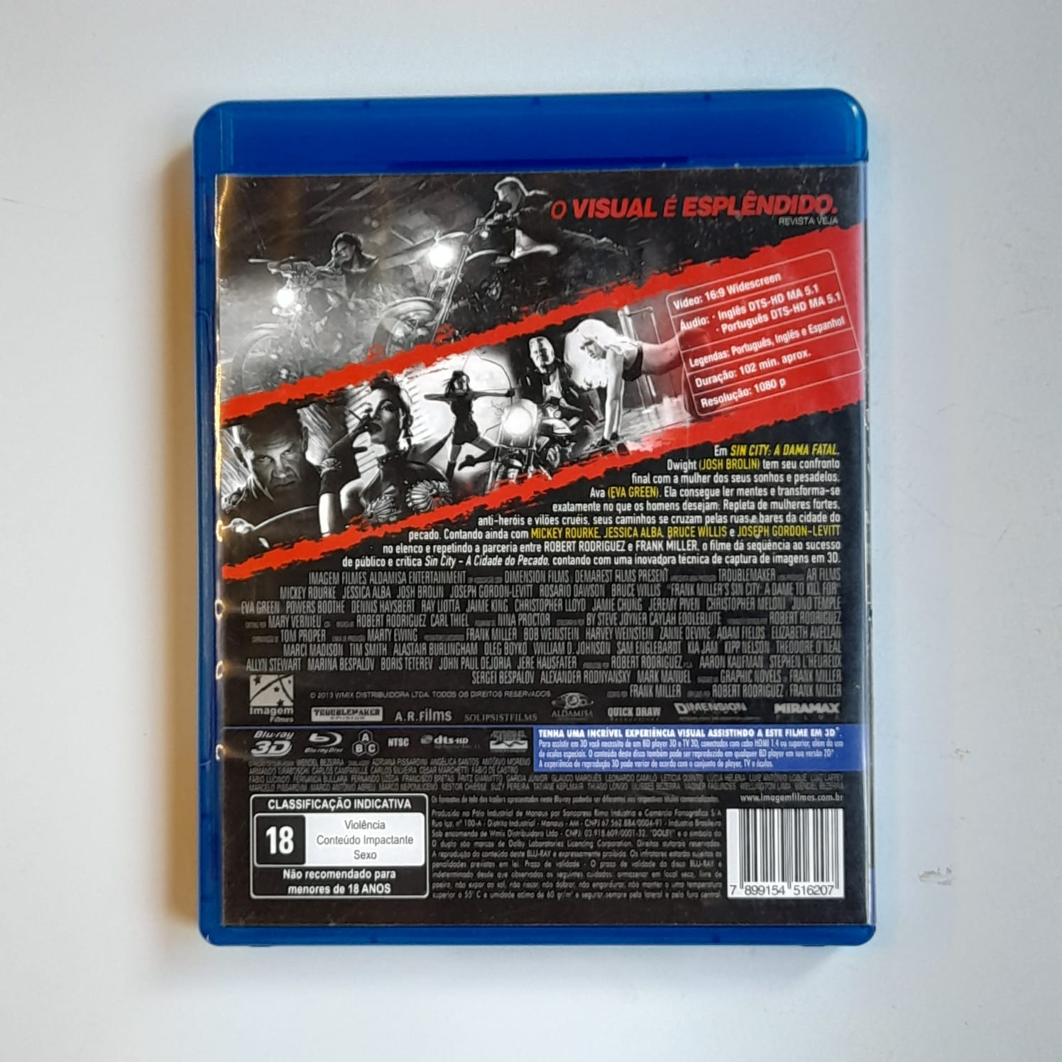 Blu-Ray Sin City: A Dama Fatal - Imagem 2