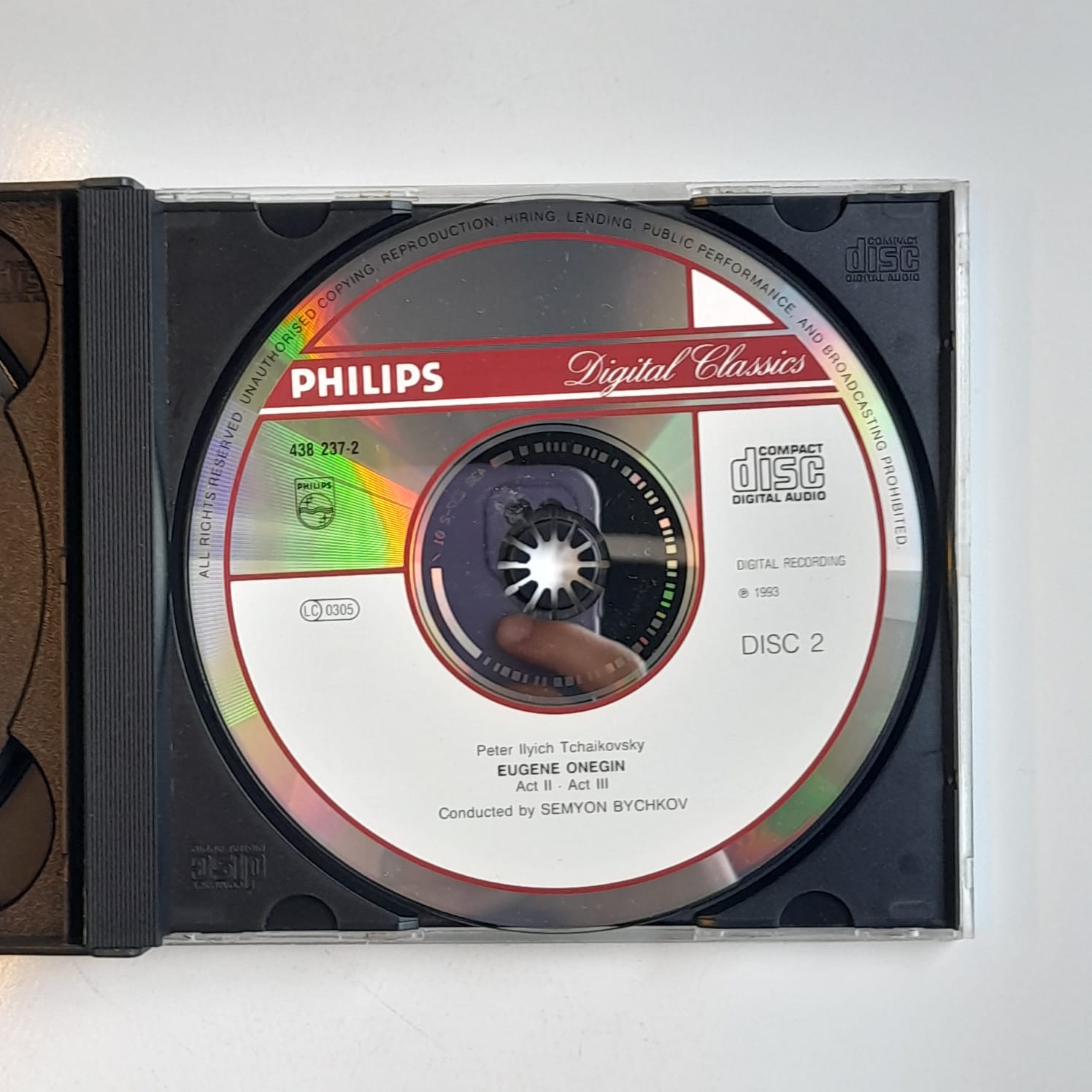 Box (2 CDs )Tchaikovsky - Eugene Onegin - Reg: Semyon Bychkov - Importado - Imagem 4