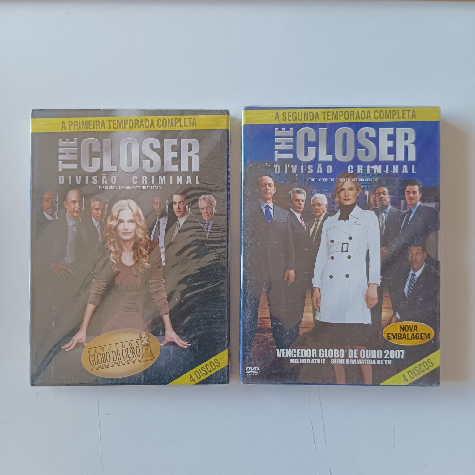 DVD The Closer - Divisão Criminal - Temporadas 1 a 4 - Lacrado