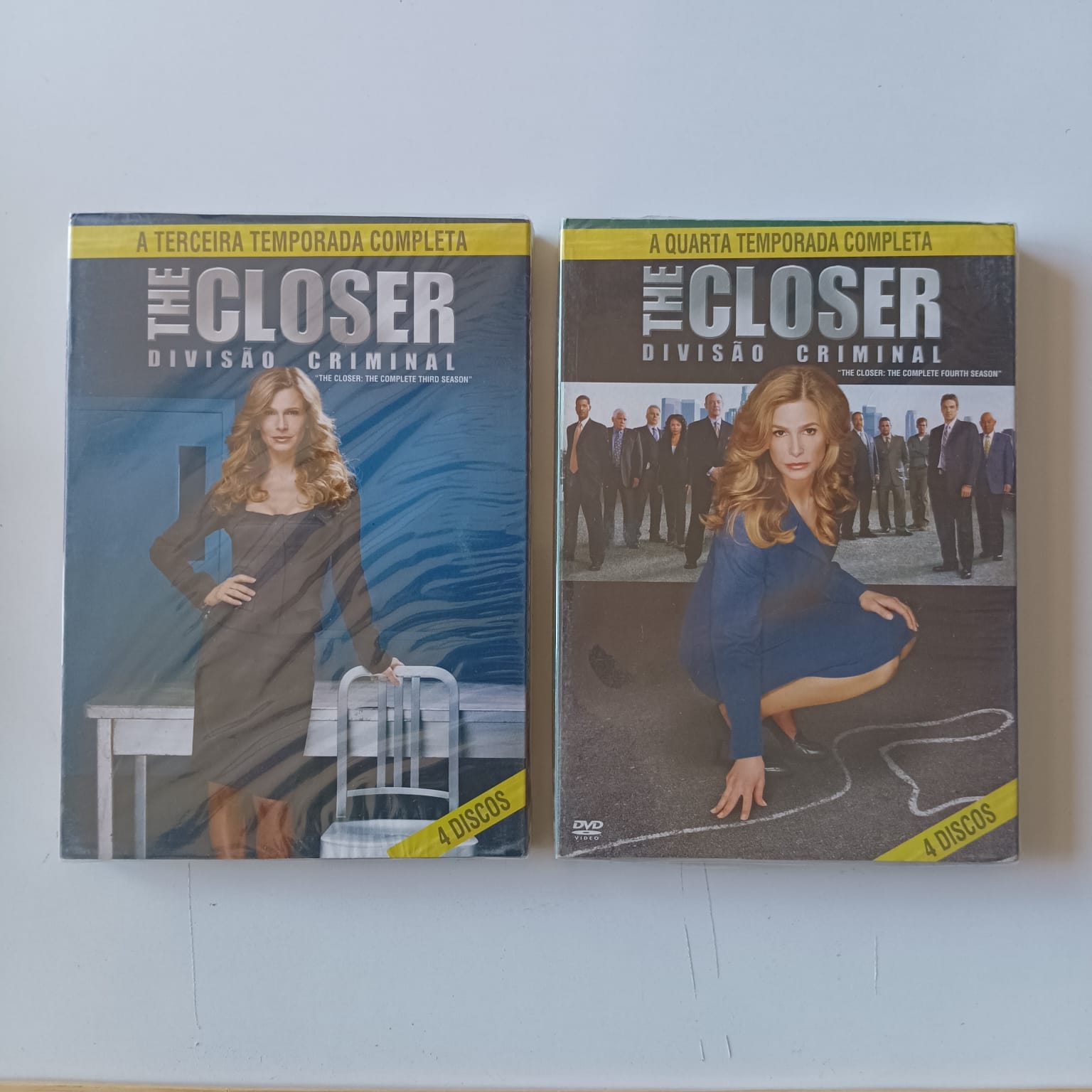 DVD The Closer - Divisão Criminal - Temporadas 1 a 4 - Lacrado - Imagem 3