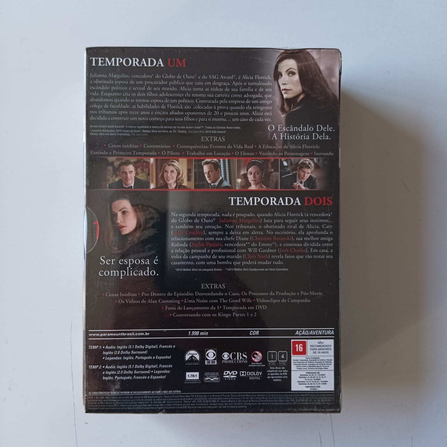 DVD The Goodwife - Temporadas 1 a 4 - Lacrado - Imagem 2