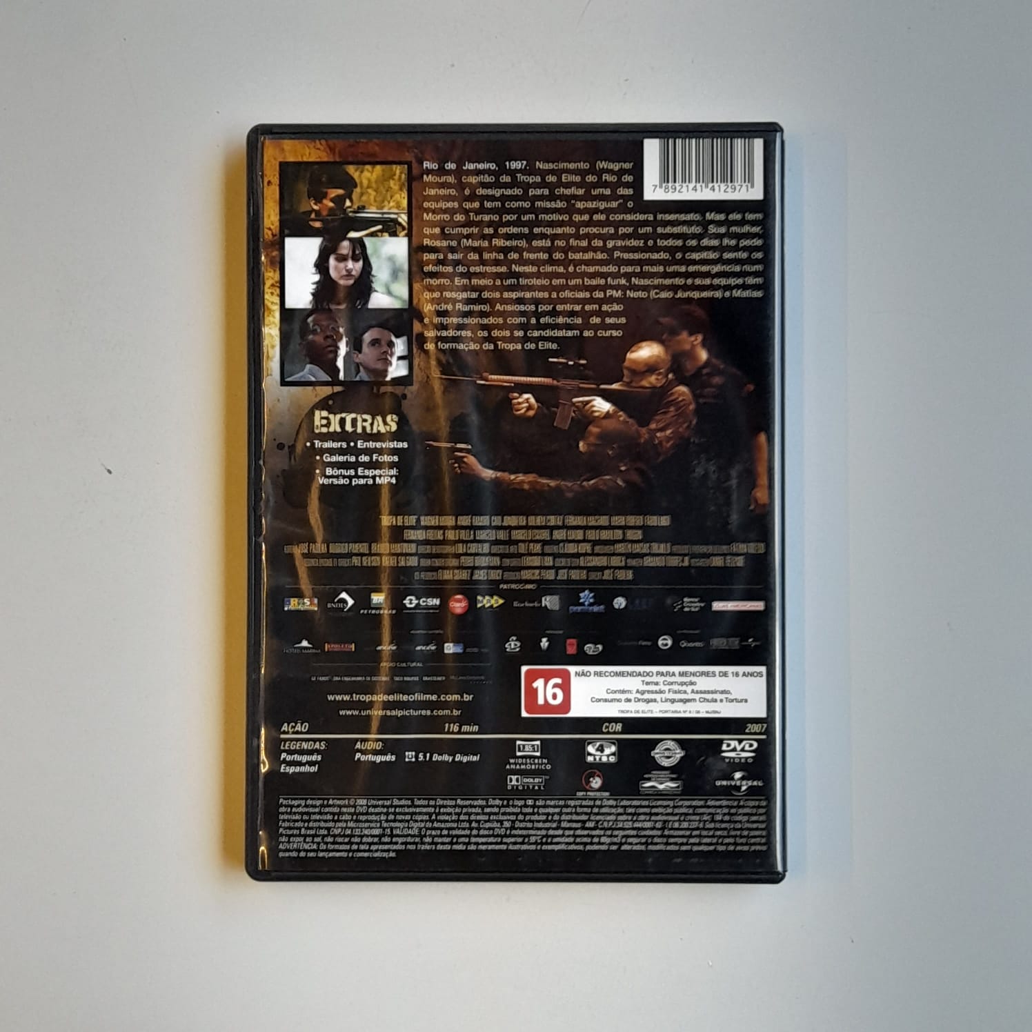 DVD Tropa de Elite - Imagem 2