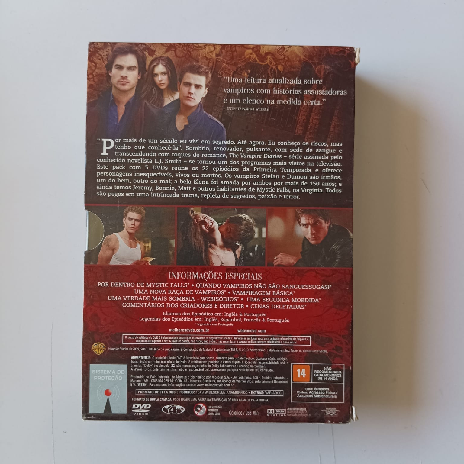 DVD The Vampire Diaries - Temporadas 1 a 5 - Imagem 2