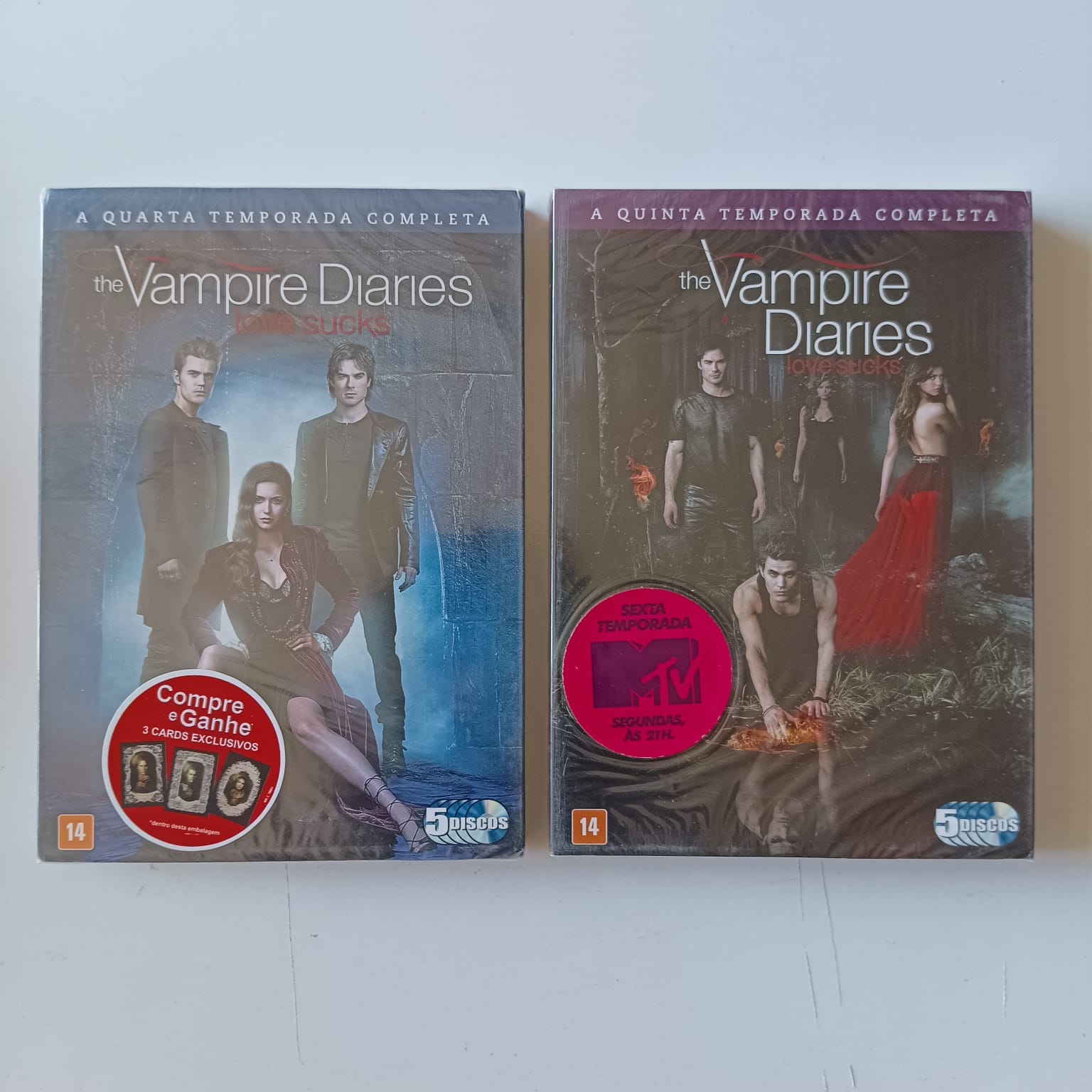 DVD The Vampire Diaries - Temporadas 1 a 5 - Imagem 5