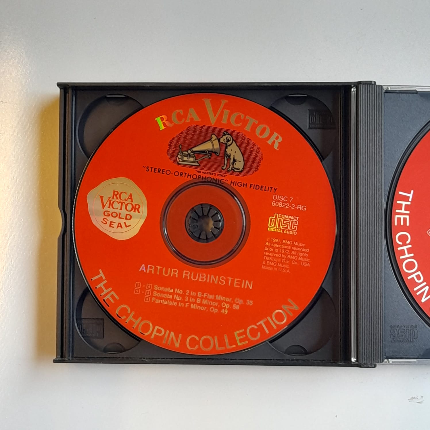 Box (4 CDs) Arthur Rubinstein - The Chopin Collection (Disc 5, 6, 7 & 8) - Importado - Imagem 6