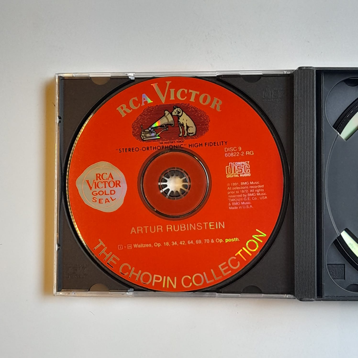 Box (3 CDs) Arthur Rubinstein - The Chopin Collection (Disc 9, 10 & 11) - Importado - Imagem 3