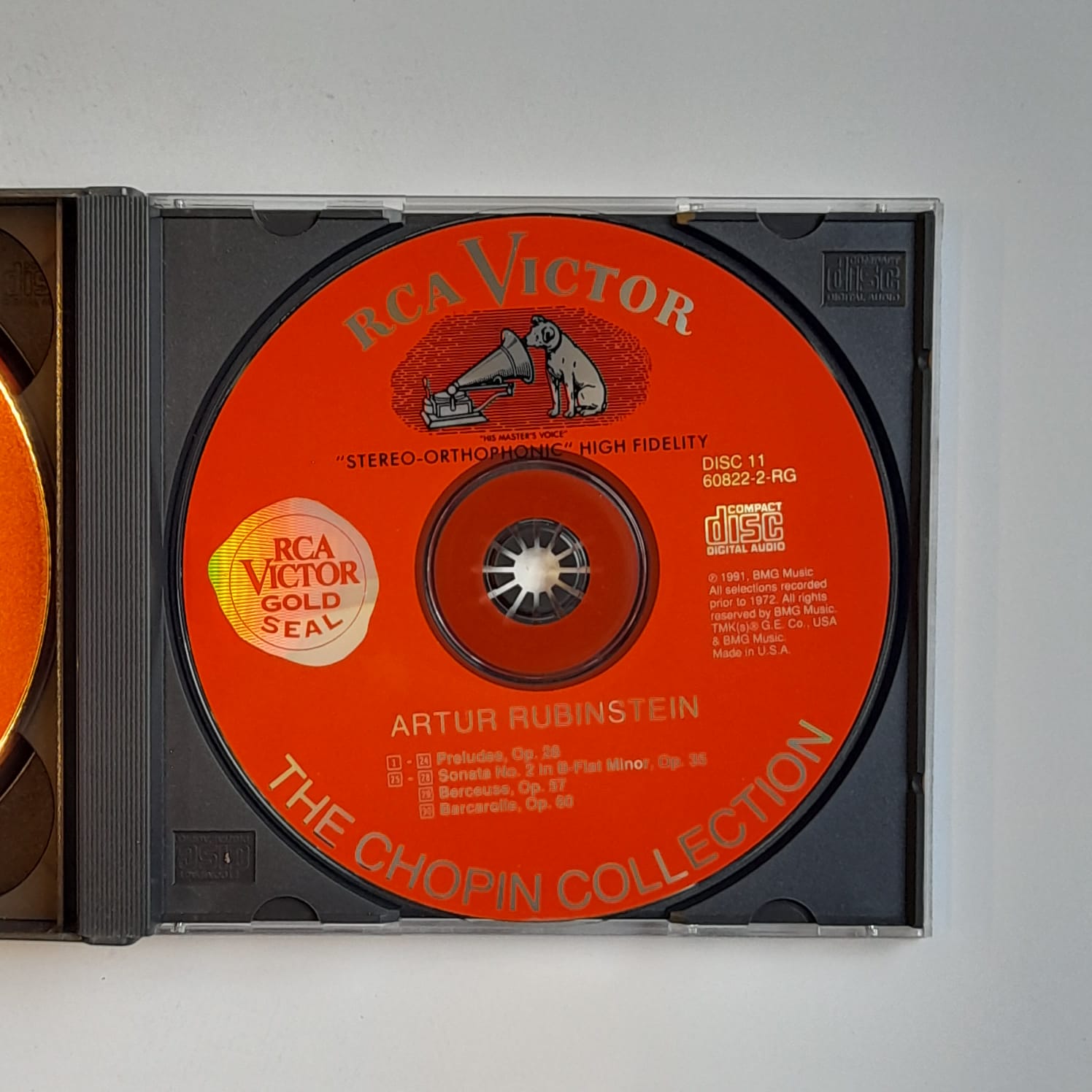 Box (3 CDs) Arthur Rubinstein - The Chopin Collection (Disc 9, 10 & 11) - Importado - Imagem 4