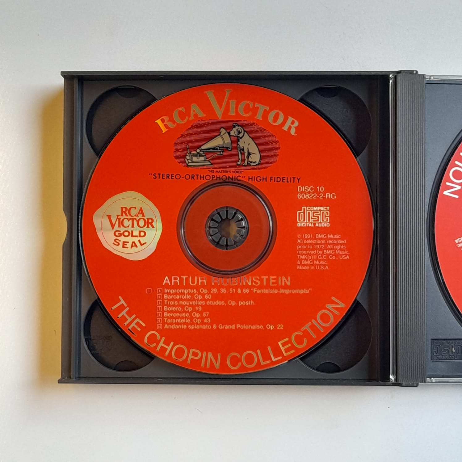 Box (3 CDs) Arthur Rubinstein - The Chopin Collection (Disc 9, 10 & 11) - Importado - Imagem 5