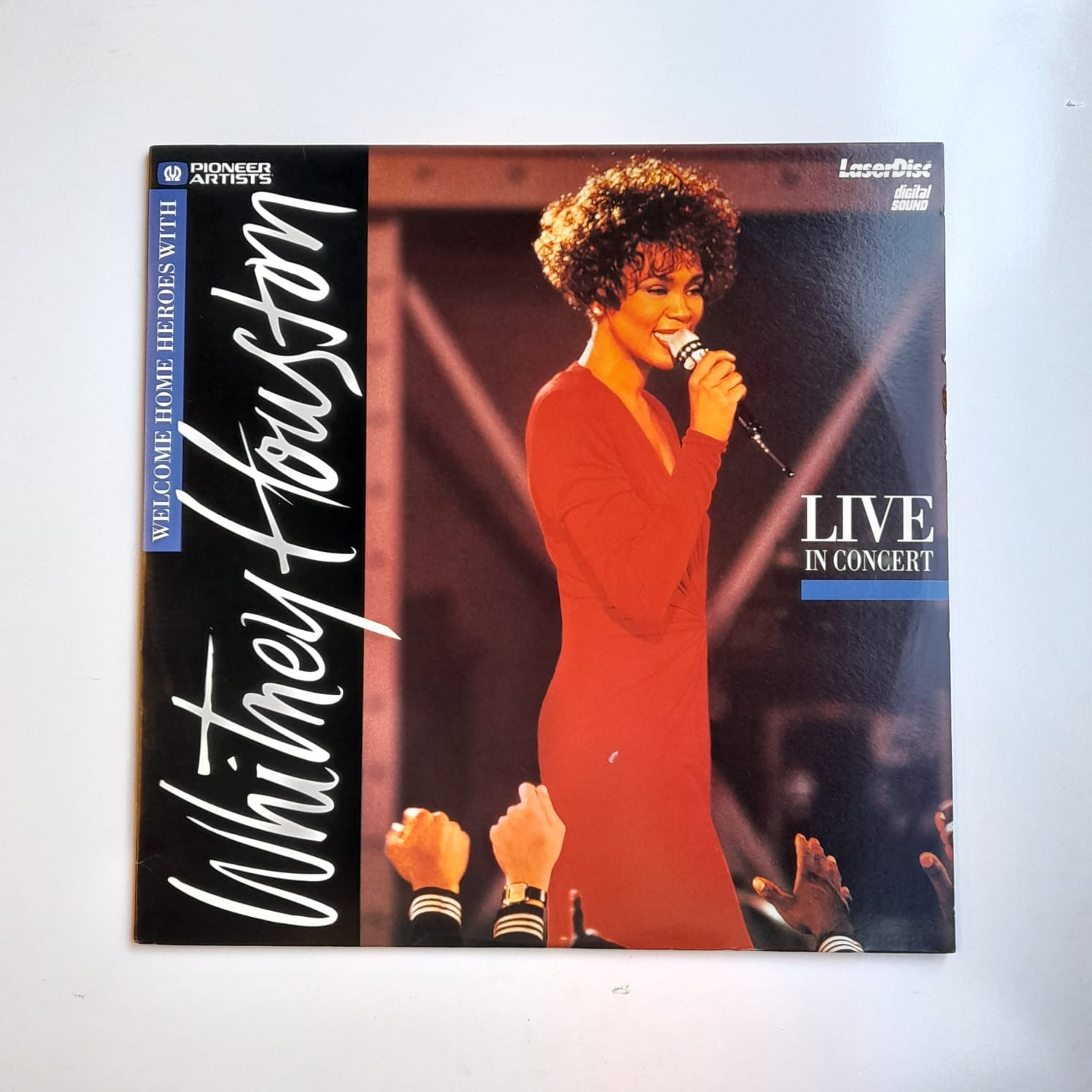 Laserdisc Whitney Houston – Welcome Home Heroes With Whitney Houston - Live In Concert - Importado