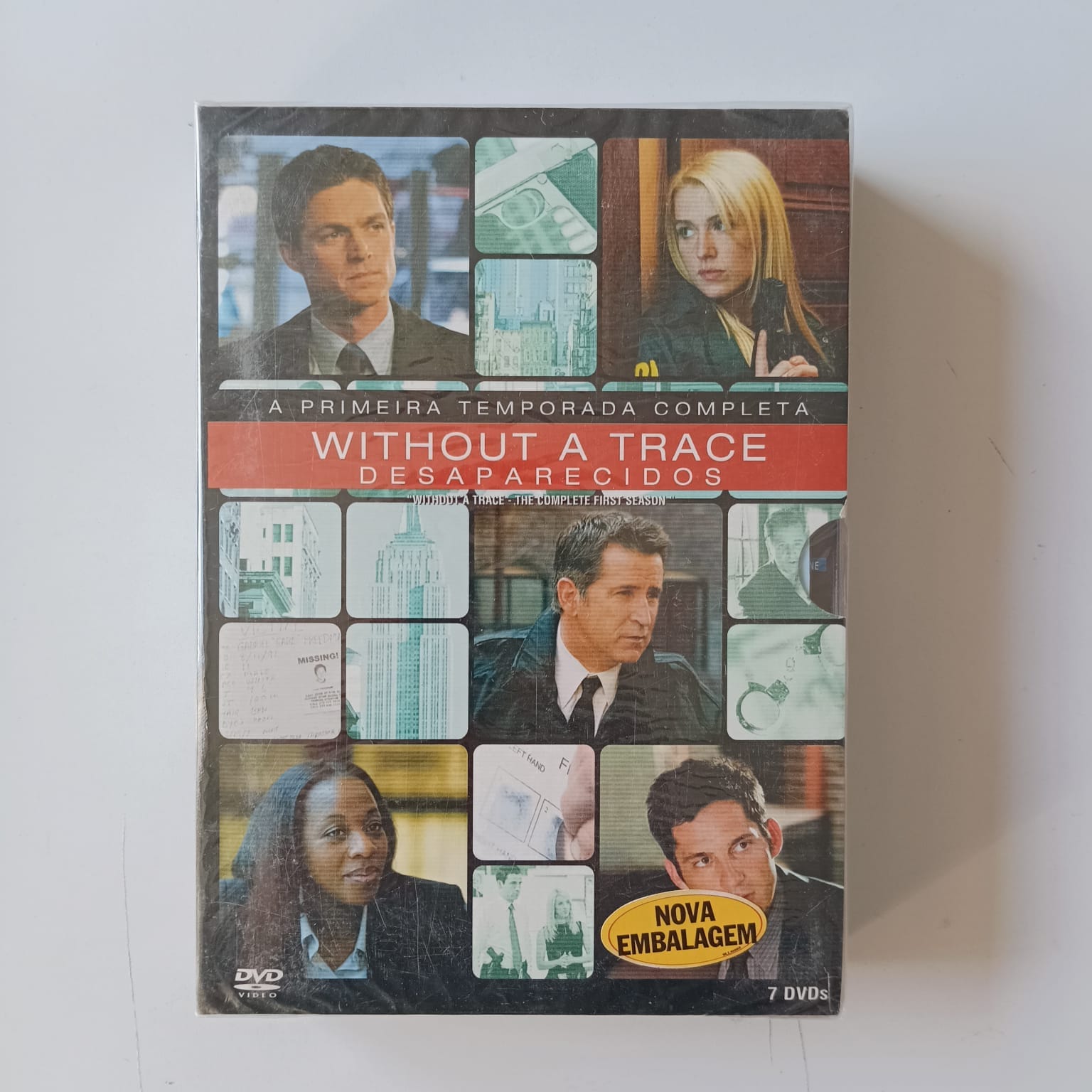 DVD Without a Trace - Temporadas 1 a 3 - Lacrado