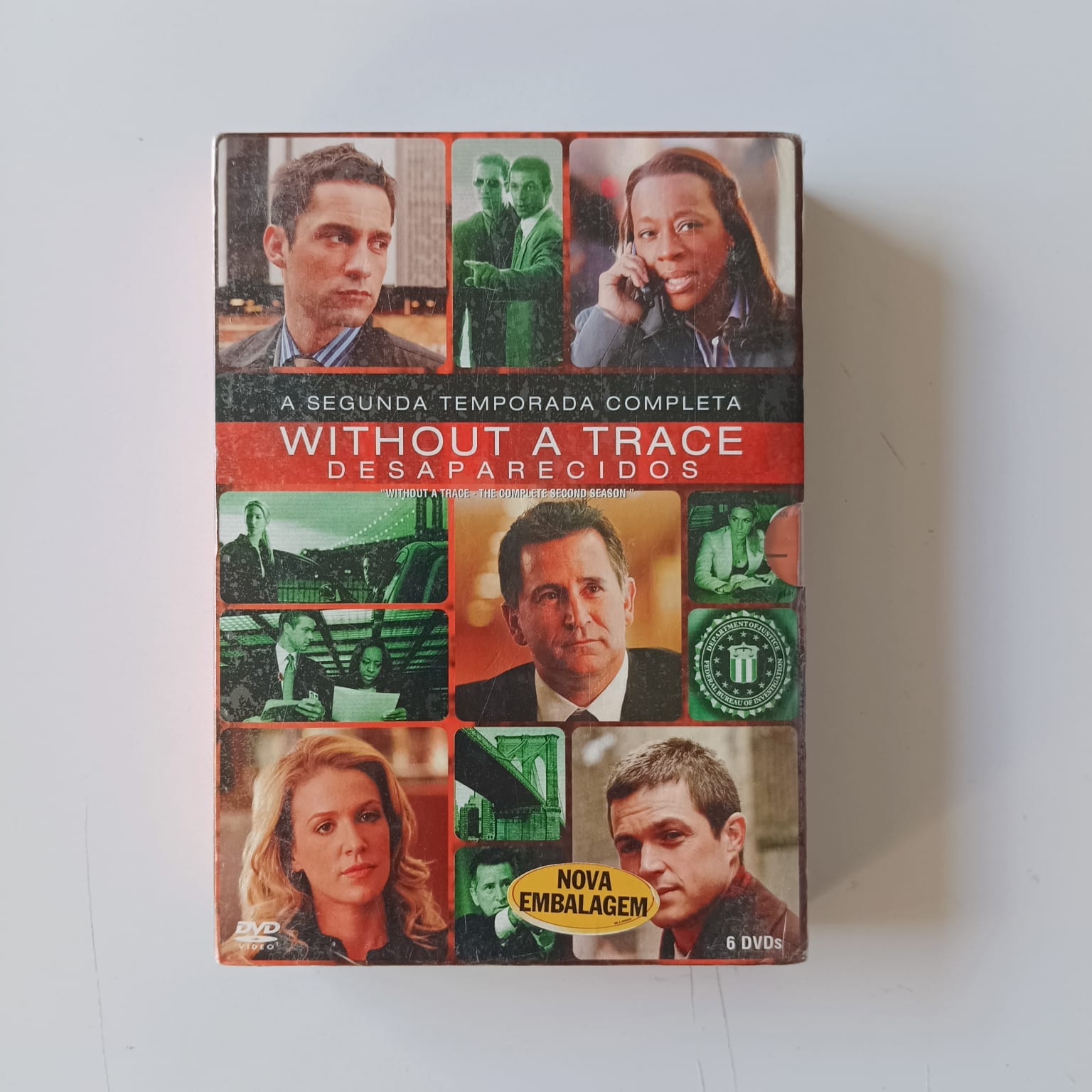 DVD Without a Trace - Temporadas 1 a 3 - Lacrado - Imagem 3