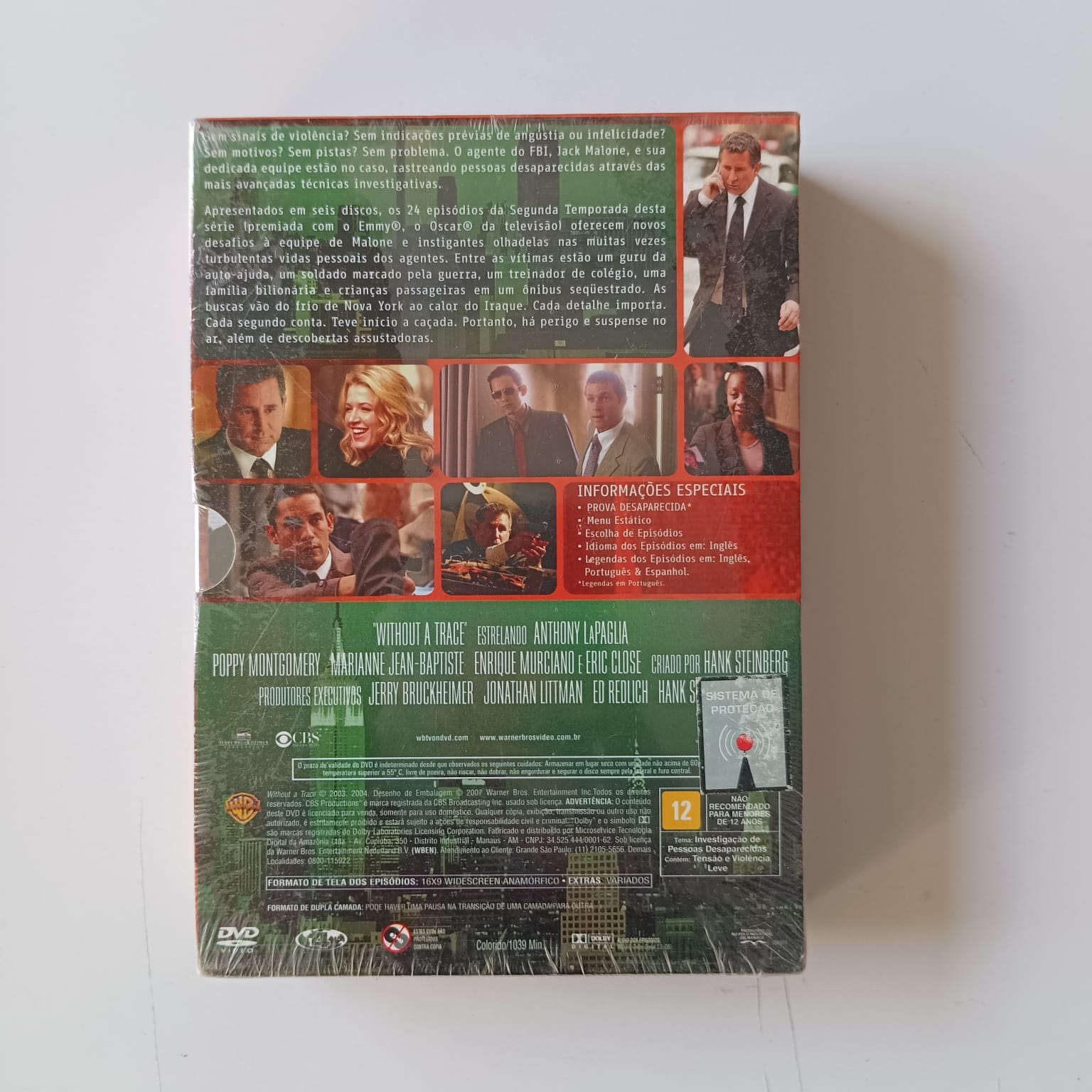 DVD Without a Trace - Temporadas 1 a 3 - Lacrado - Imagem 4