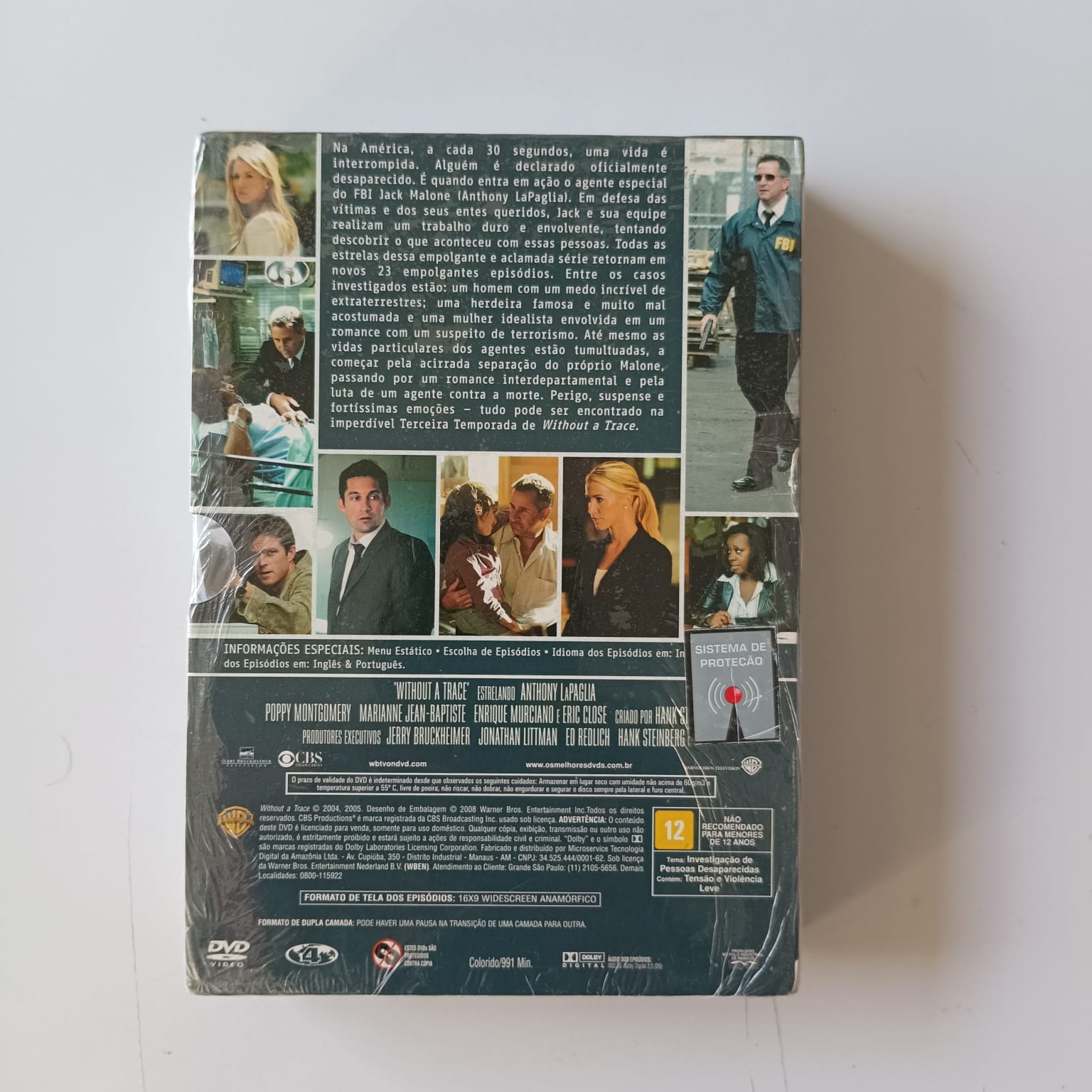 DVD Without a Trace - Temporadas 1 a 3 - Lacrado - Imagem 6