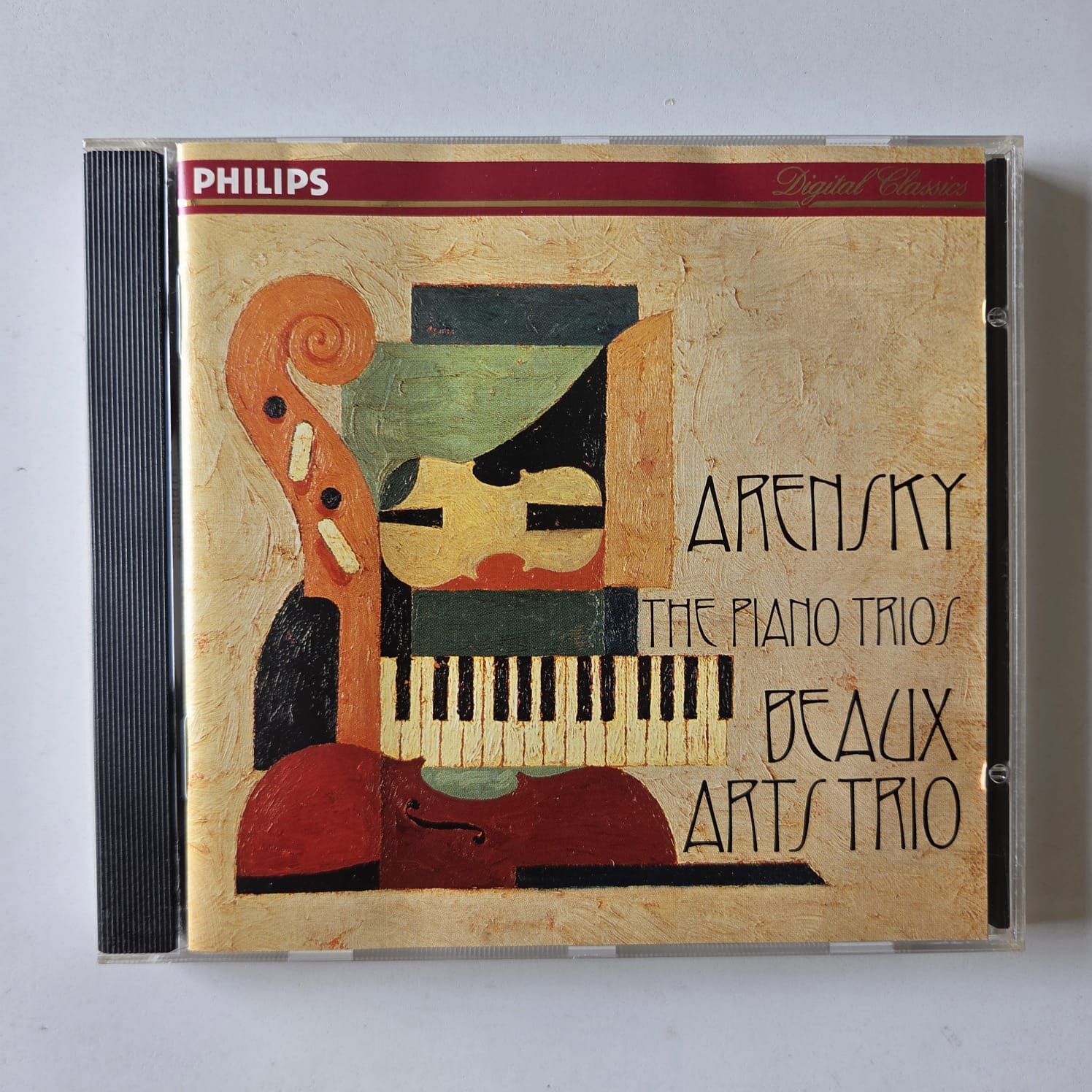 CD Arensky - The Piano Trios - Beaux Arts Trio - Importado