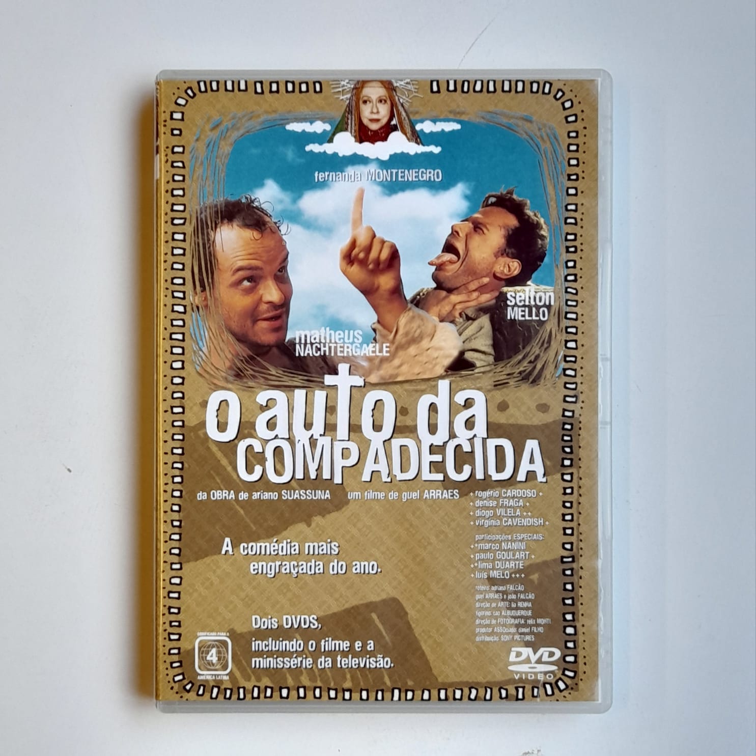 DVD Duplo O Auto da Compadecida