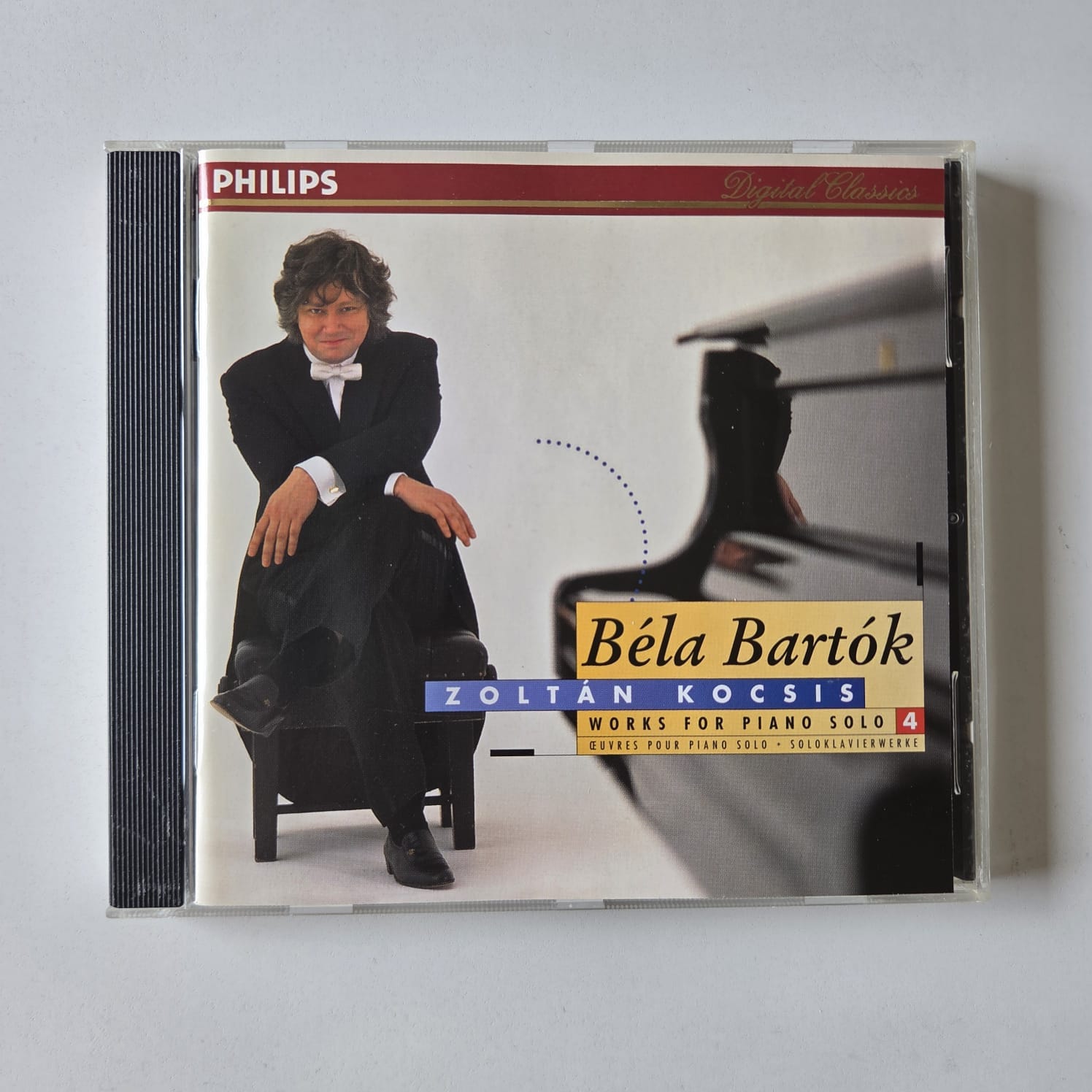 CD Bartók - Works For Piano Solo IV - Zoltán Koscis - Importado