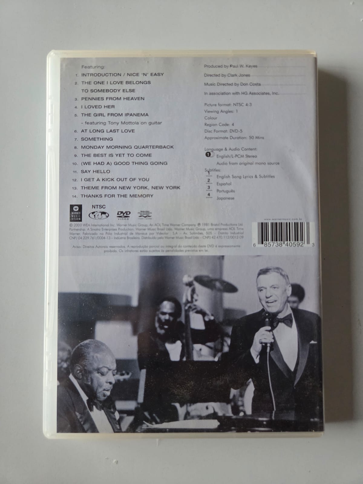 DVD Frank Sinatra - The Man And His Music - Imagem 2