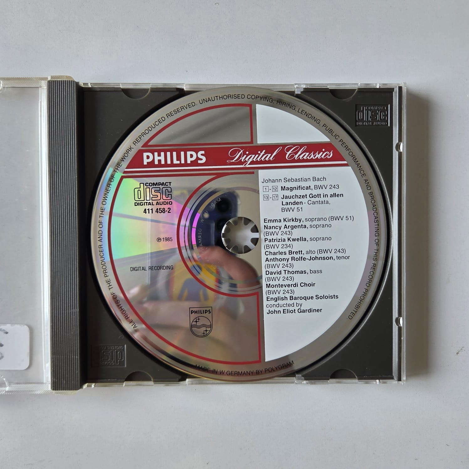 CD J.S. Bach - Magnificat - Jauchzet Gott - English Baroque Soloists - Gardiner - Importado - Imagem 3