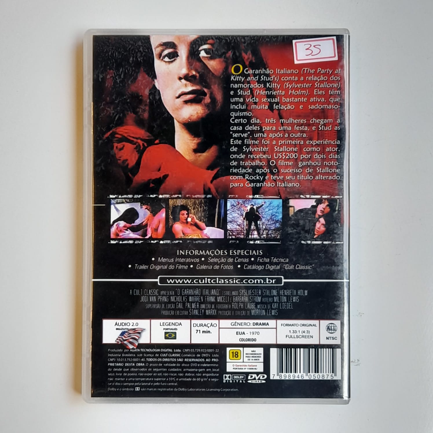 DVD O Garanhão Italiano - Imagem 2