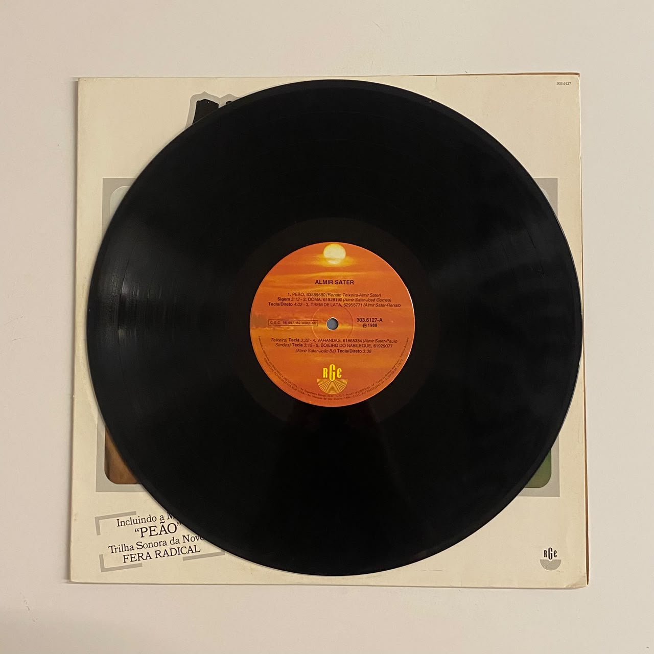 LP Almir Sater – Almir Sater (1988) - Imagem 3