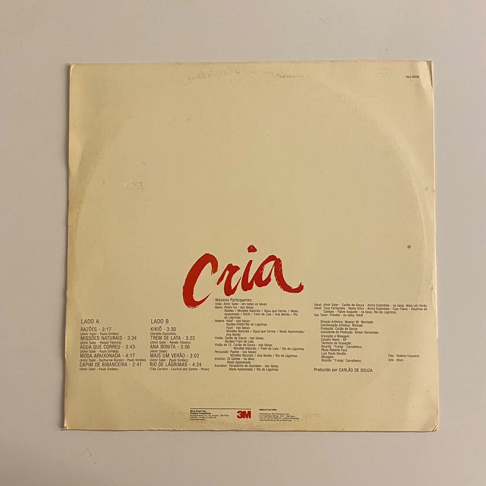 LP Almir Sater – Cria - Imagem 2