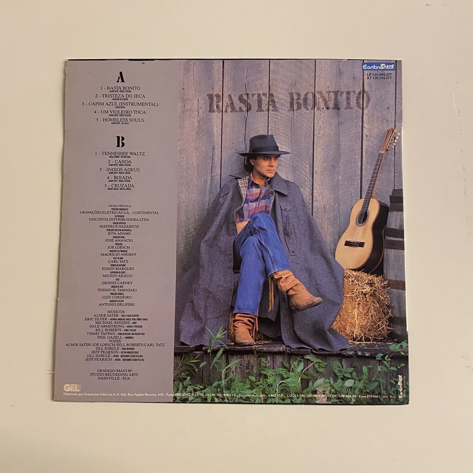 LP Almir Sater – Rasta Bonito - Imagem 2