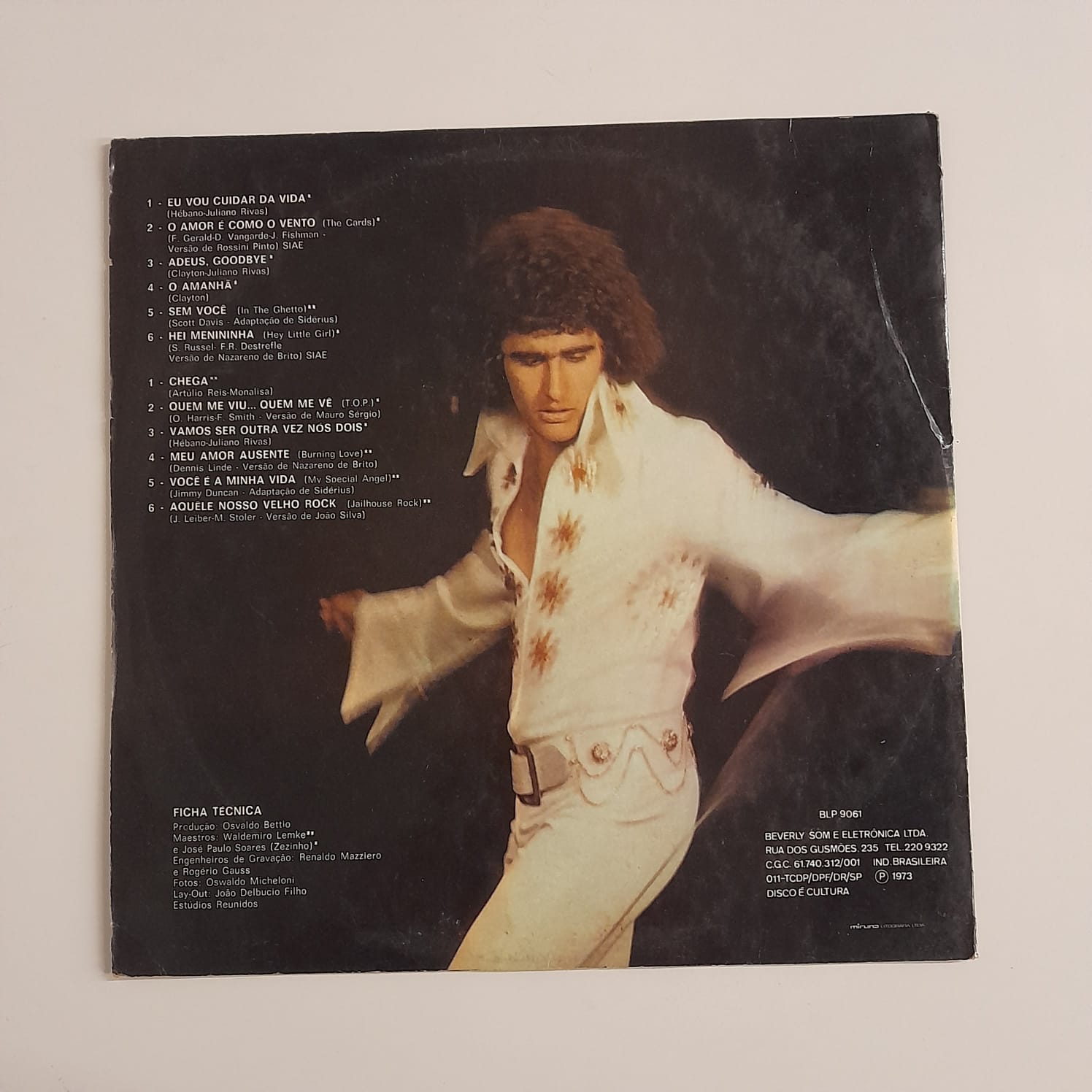 LP Ângelo Máximo – Ângelo Máximo (1973) - Imagem 2