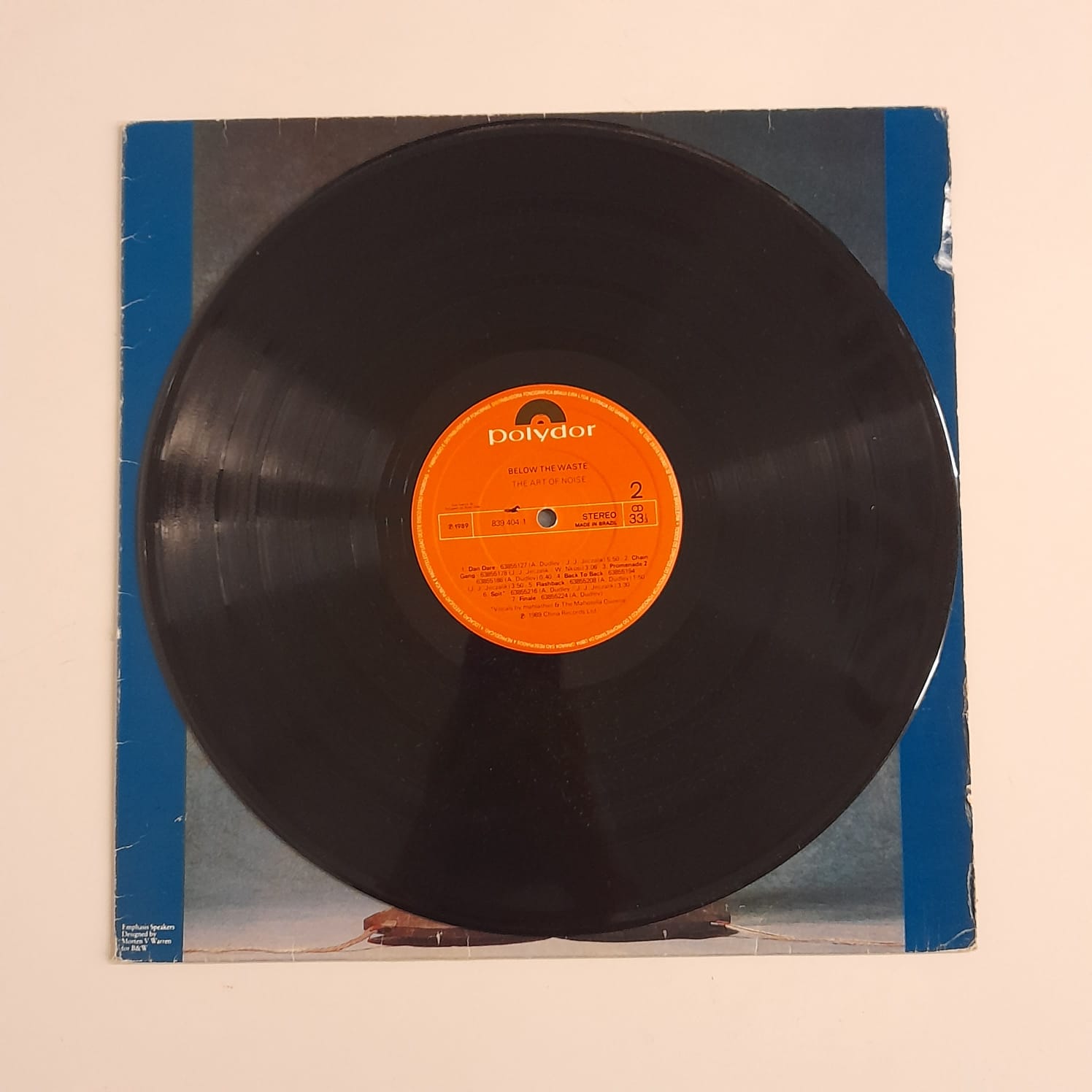 LP Art Of Noise – Below The Waste - Imagem 4