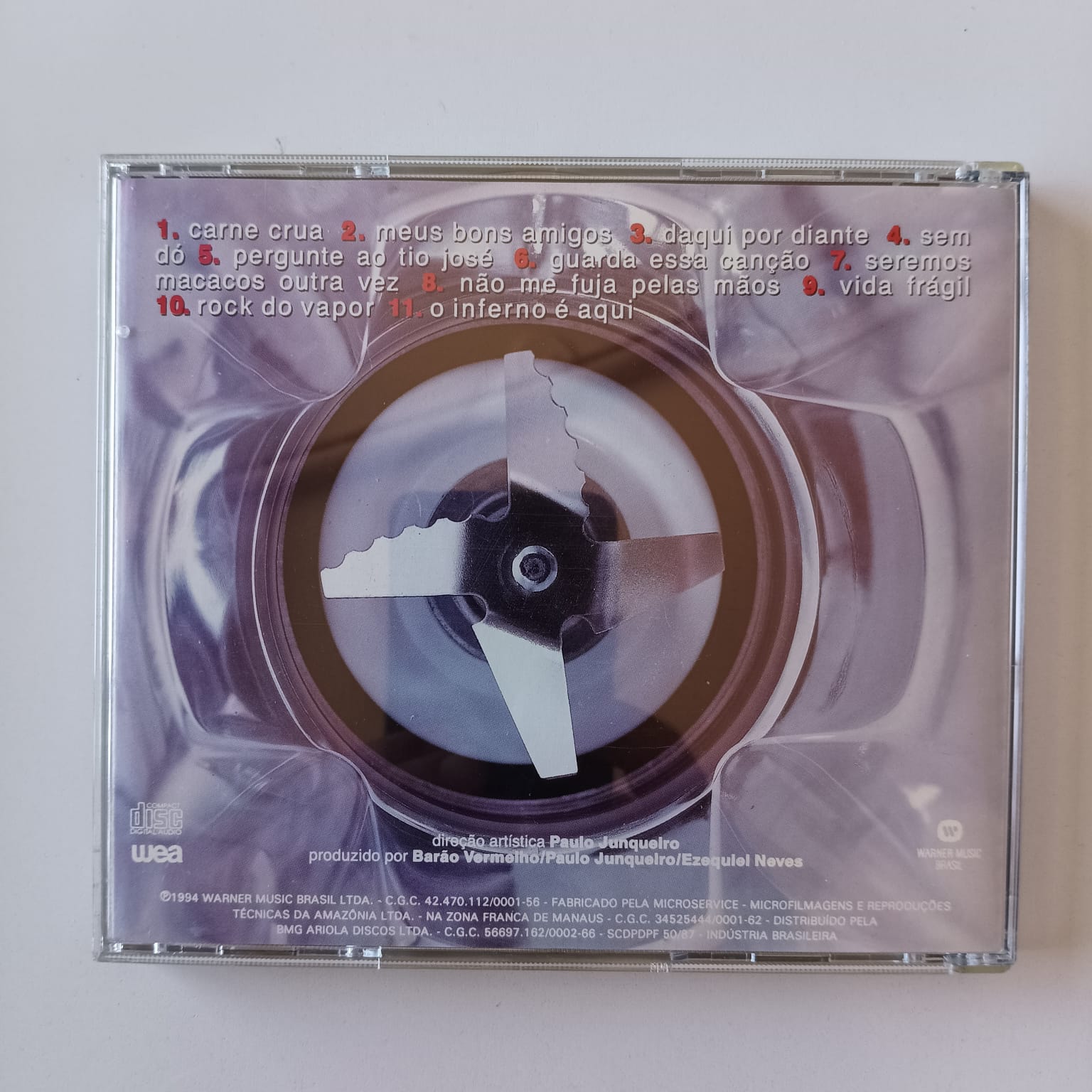 CD Barão Vermelho - Carne Crua - Imagem 2