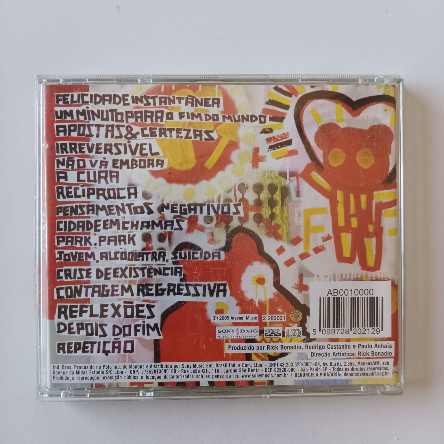 CD CPM 22 - Felicidade Instantânea - Imagem 2
