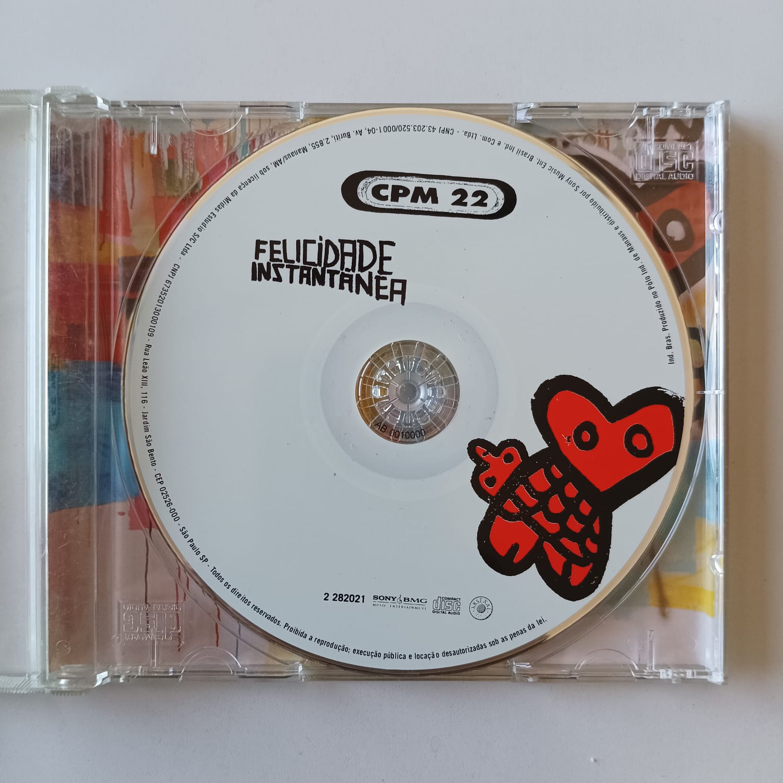 CD CPM 22 - Felicidade Instantânea - Imagem 3