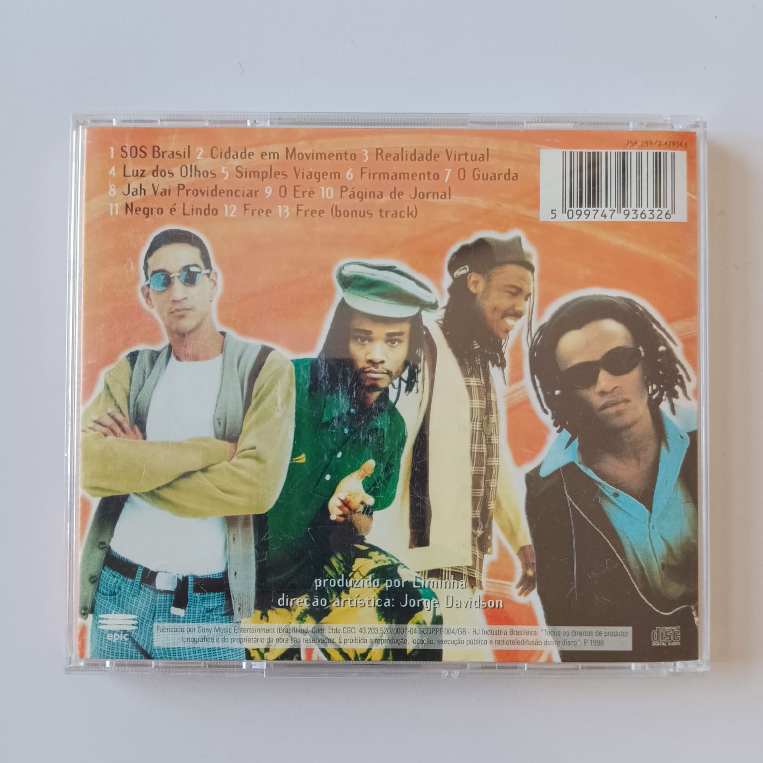 CD Cidade Negra - O Erê - Imagem 2